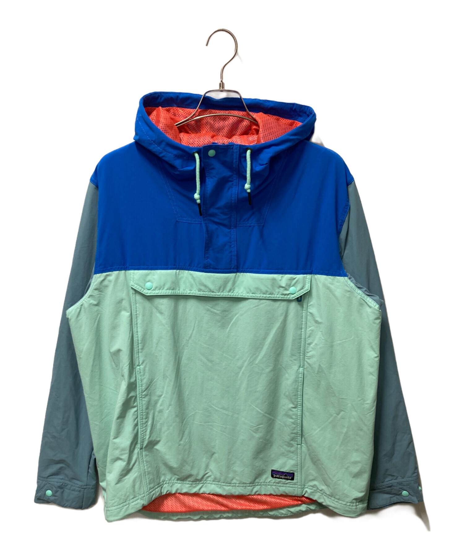 中古・古着通販】Patagonia (パタゴニア) アノラックパーカー ブルー 