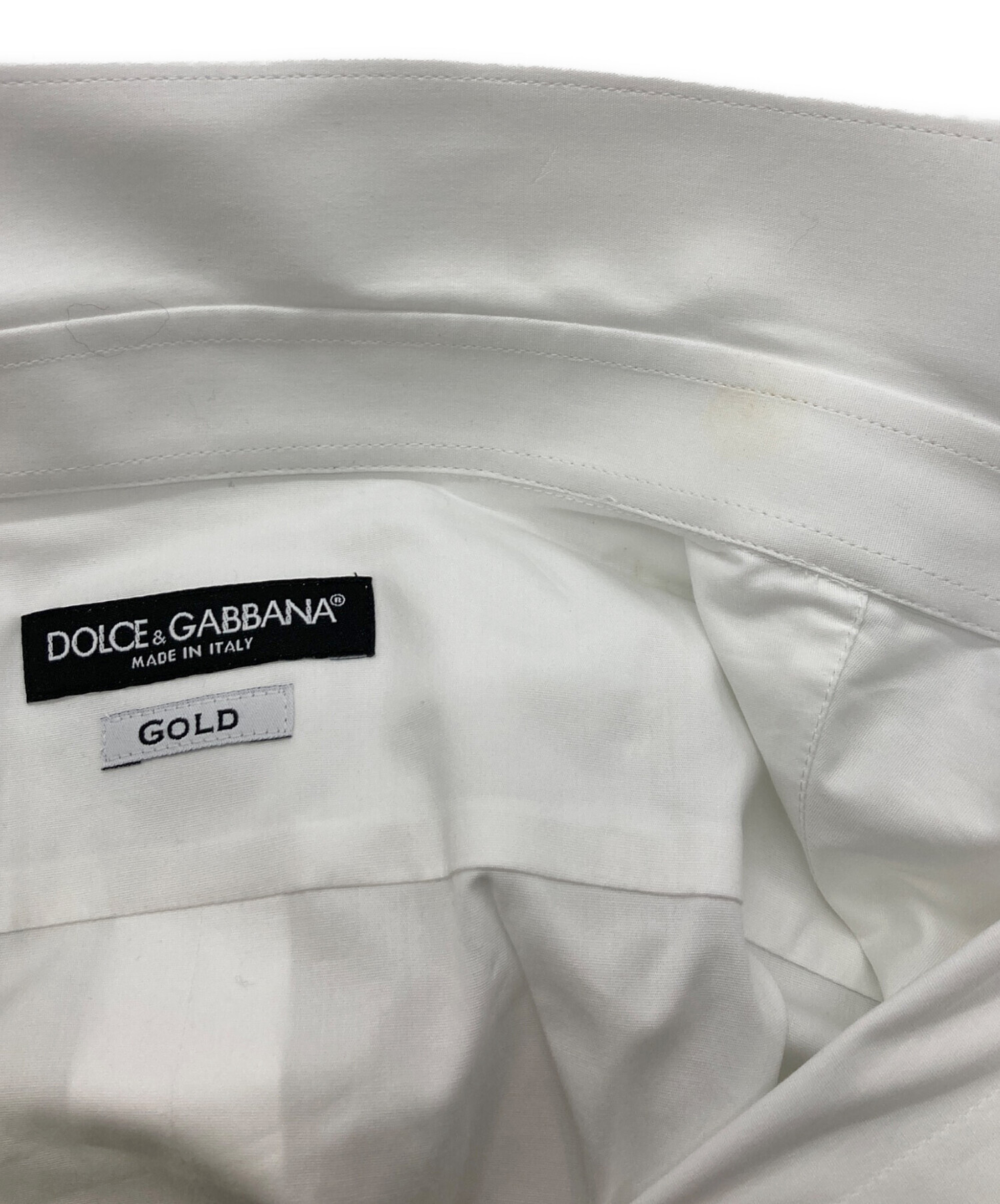 中古・古着通販】DOLCE & GABBANA (ドルチェ＆ガッバーナ) GOLDドレス 