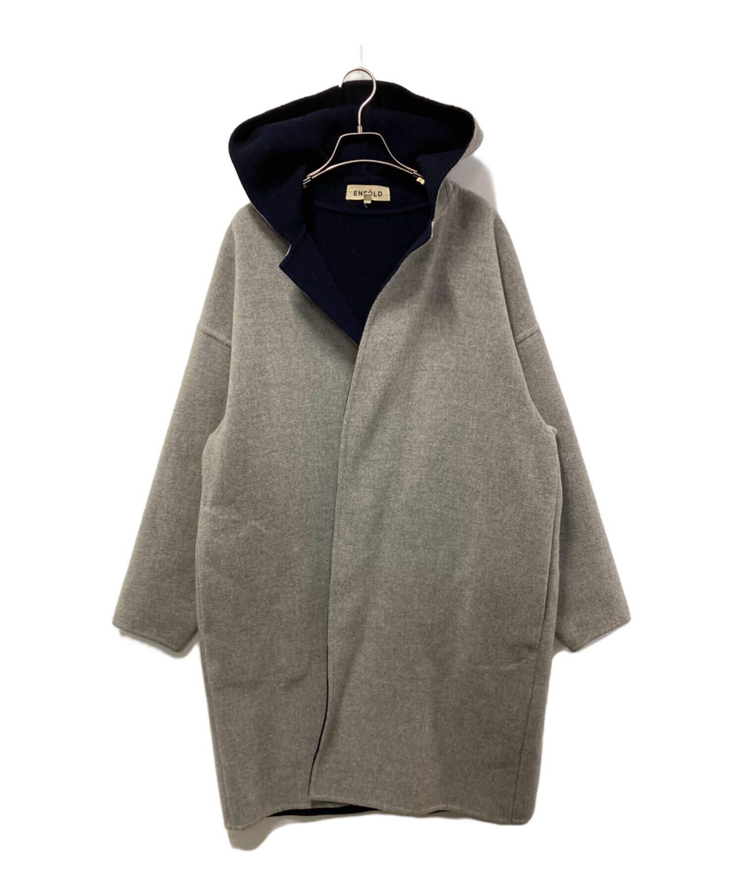ENFOLD グレー ジャケット サイズ38 ENFOLD グレー ジャケット サイズ38