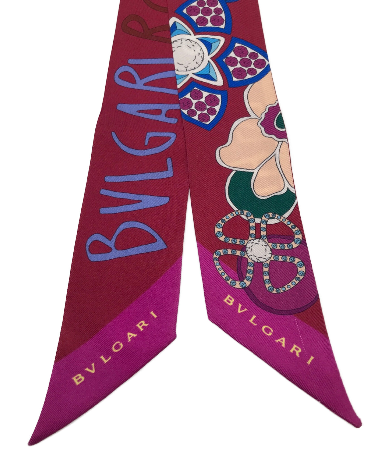 BVLGARI (ブルガリ) スカーフ パープル