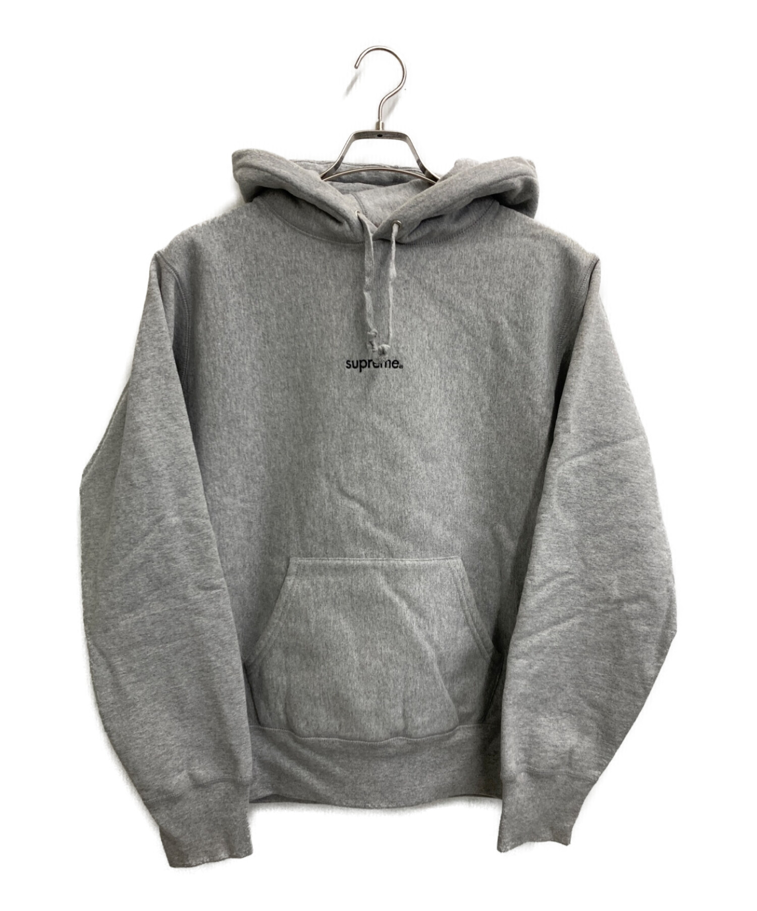 SUPREME (シュプリーム) Trademark Hooded Sweatshirt グレー サイズ:S