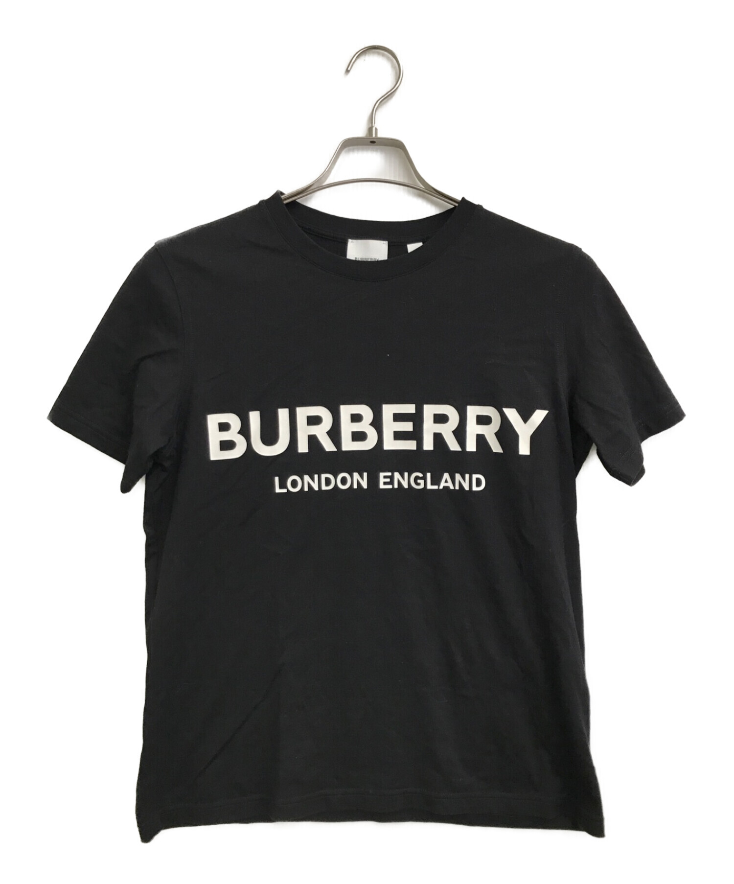 BURBERRY (バーバリー) ロゴTシャツ ブラック サイズ:S