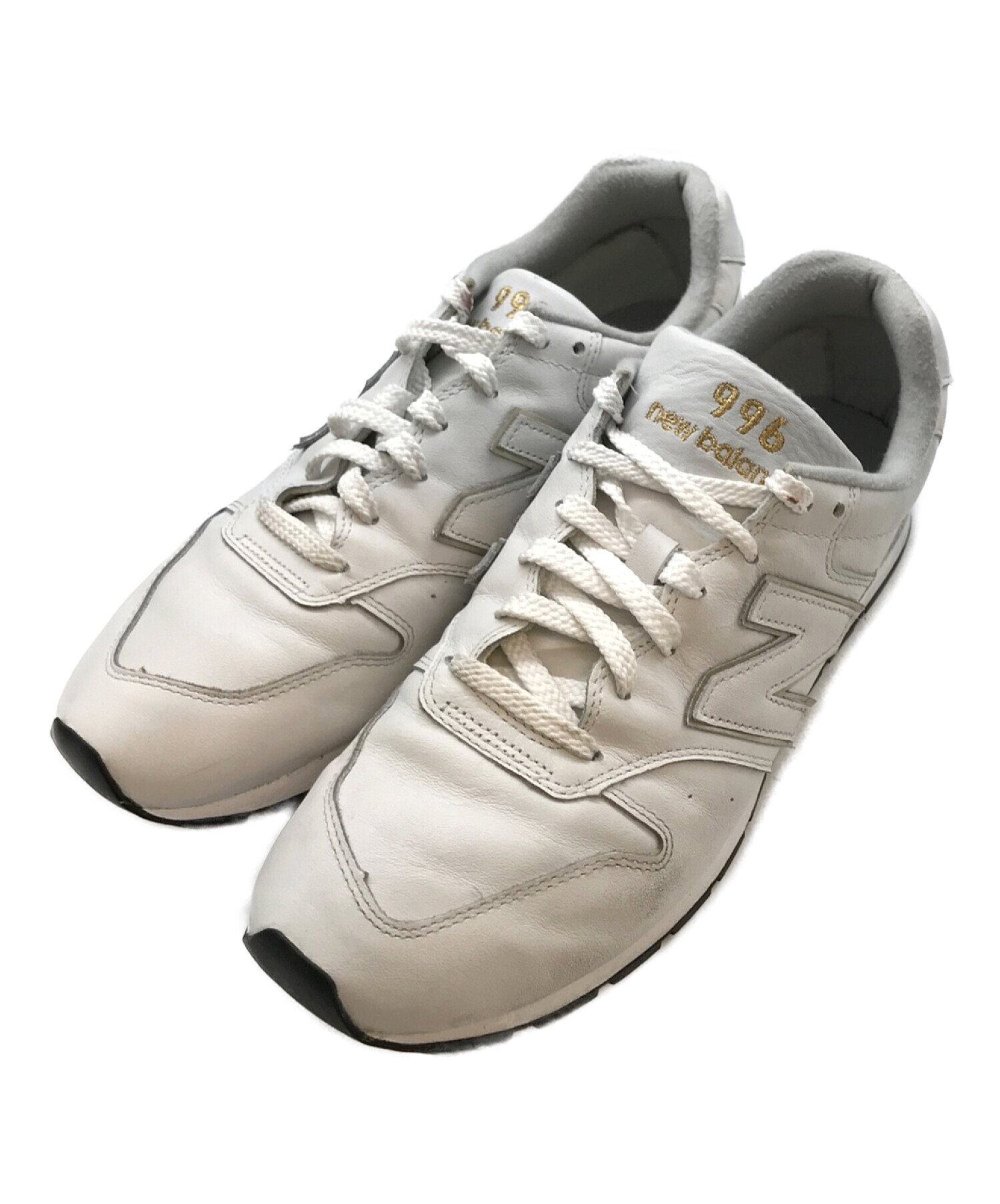 new balance ニューバランス スニーカー 996 ホワイト 24cm ニューバランス 996 ホワイト&ゴールド 24cm