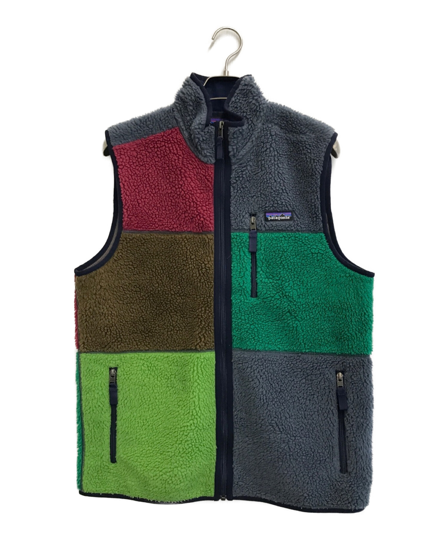中古・古着通販】Patagonia (パタゴニア) パッチワークレトロXベスト 