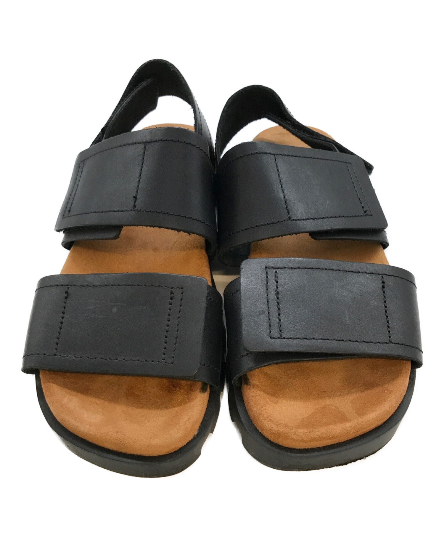 中古・古着通販】CAMPER (カンペール) ブルータスサンダル ブラック 
