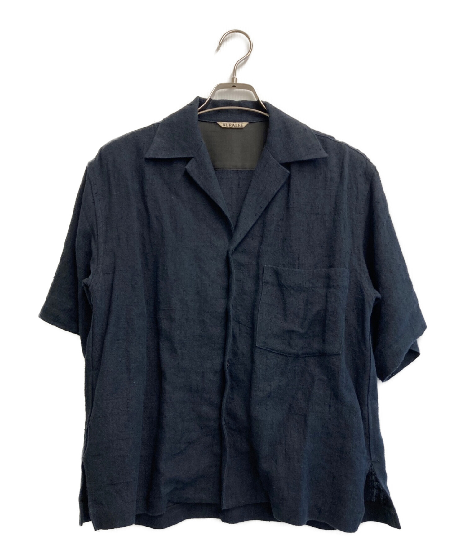 中古・古着通販】AURALEE (オーラリー) LINEN SILK SUMEER TWEED SHIRT  