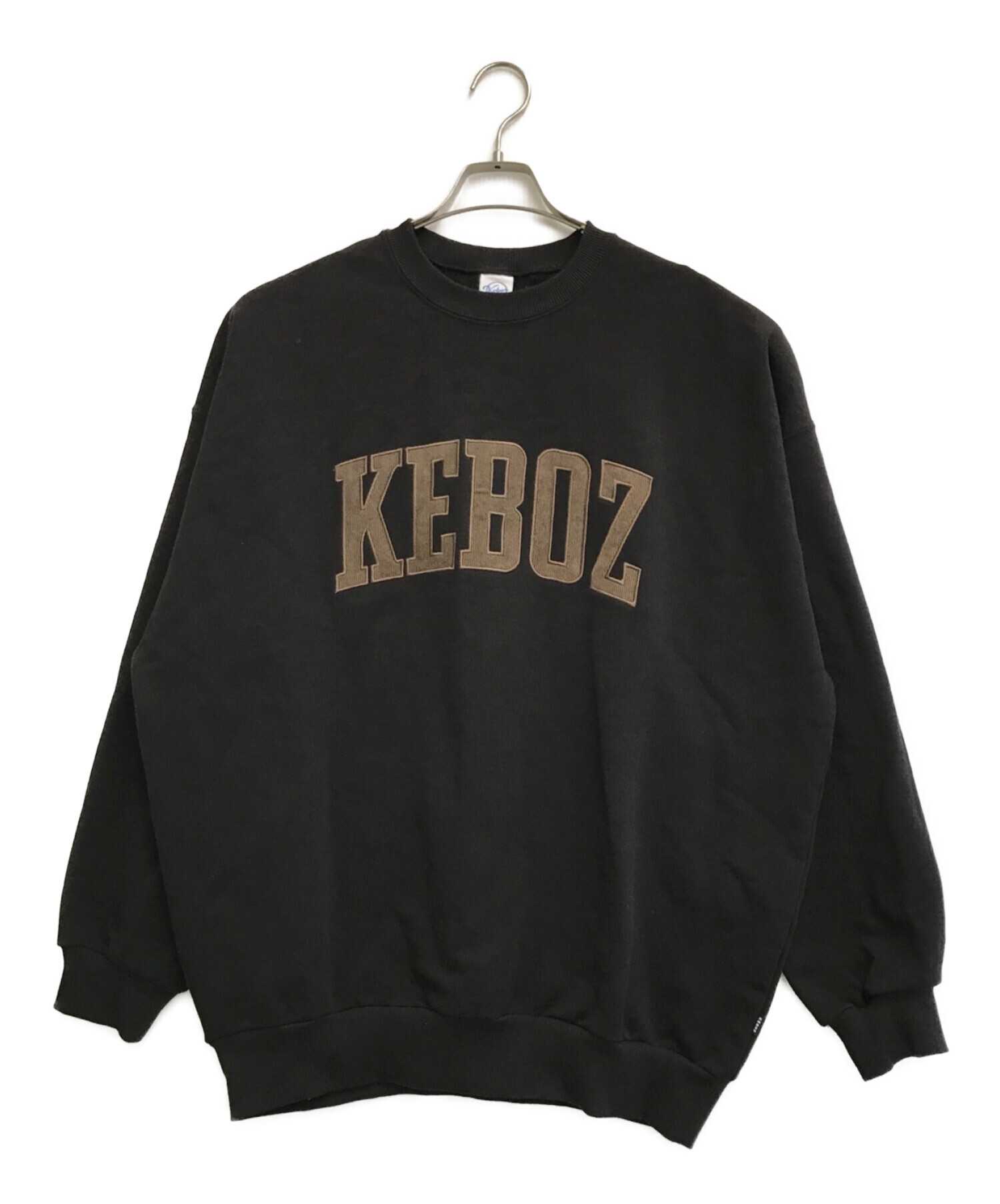 中古・古着通販】KEBOZ (ケボズ) スウェット ブラック サイズ:XL 