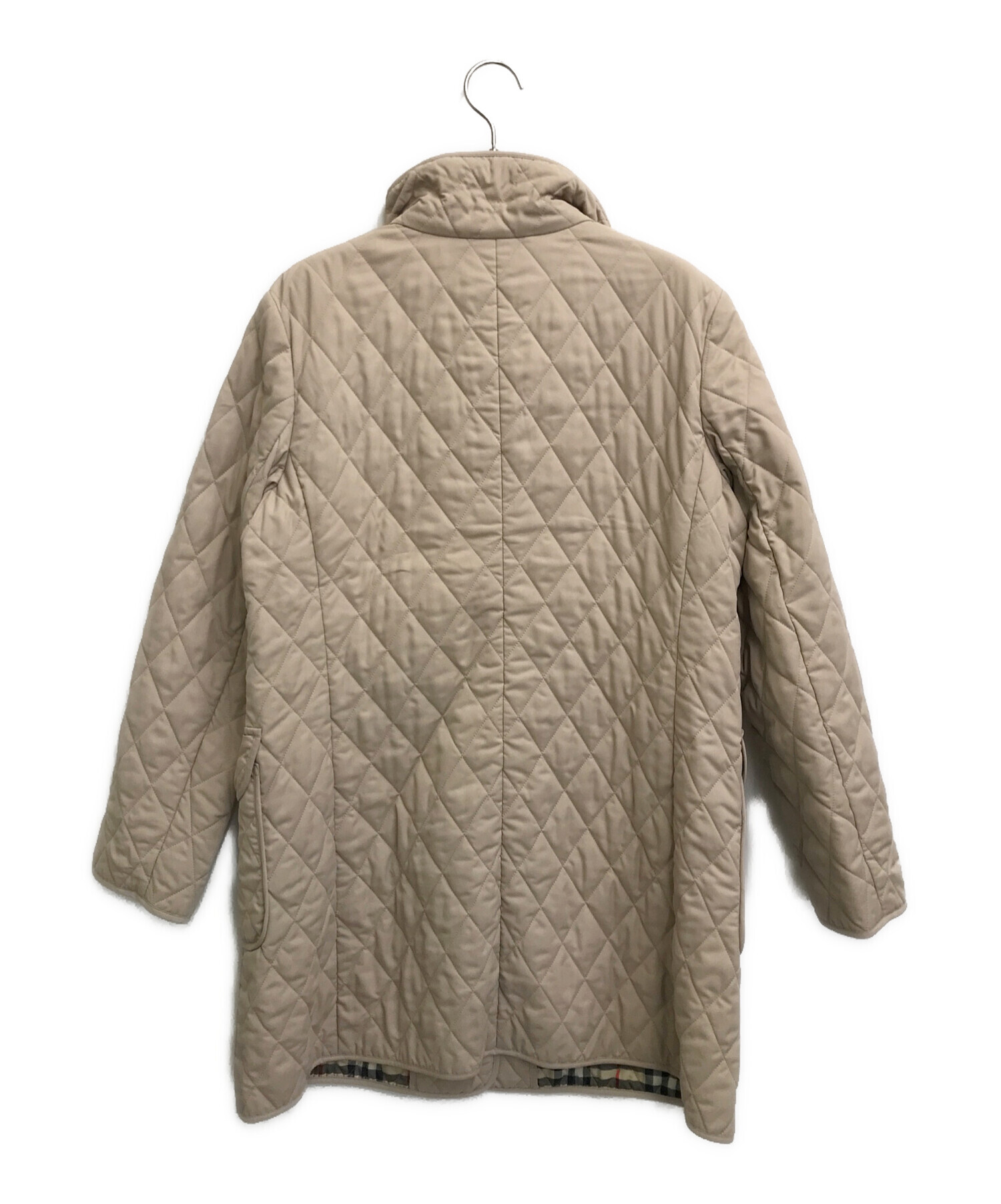 中古・古着通販】BURBERRY (バーバリー) キルティングコート ベージュ 