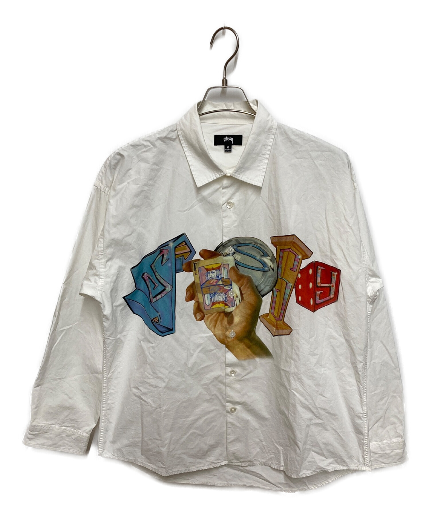 STUSSY*GOLDIEアートワークプリントシャツ - シャツ