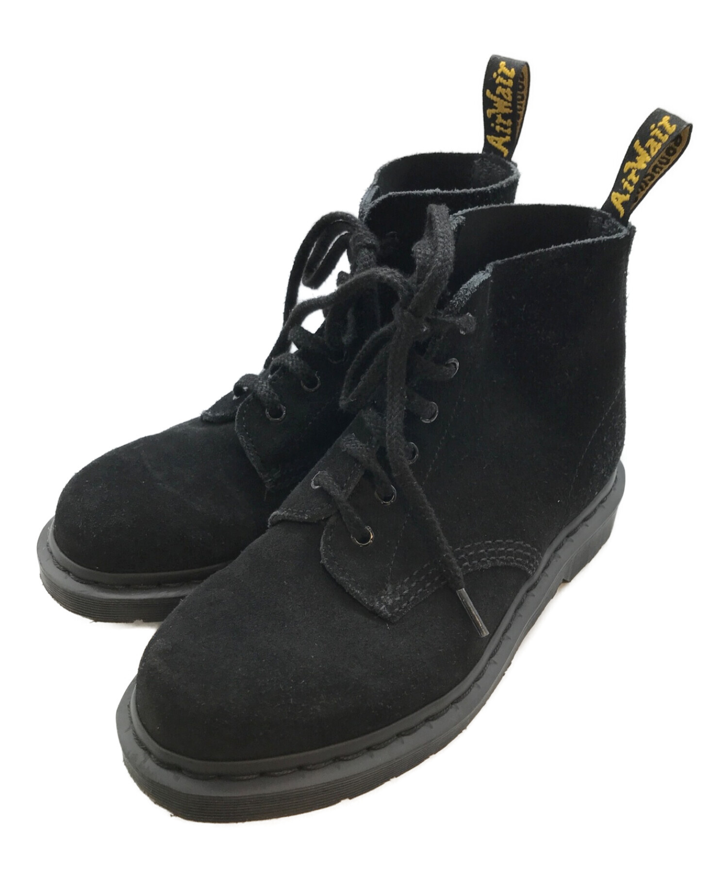 Dr. Martens 黒 スエード レースアップシューズ Dr.Martens 黒 スエード レースアップシューズ