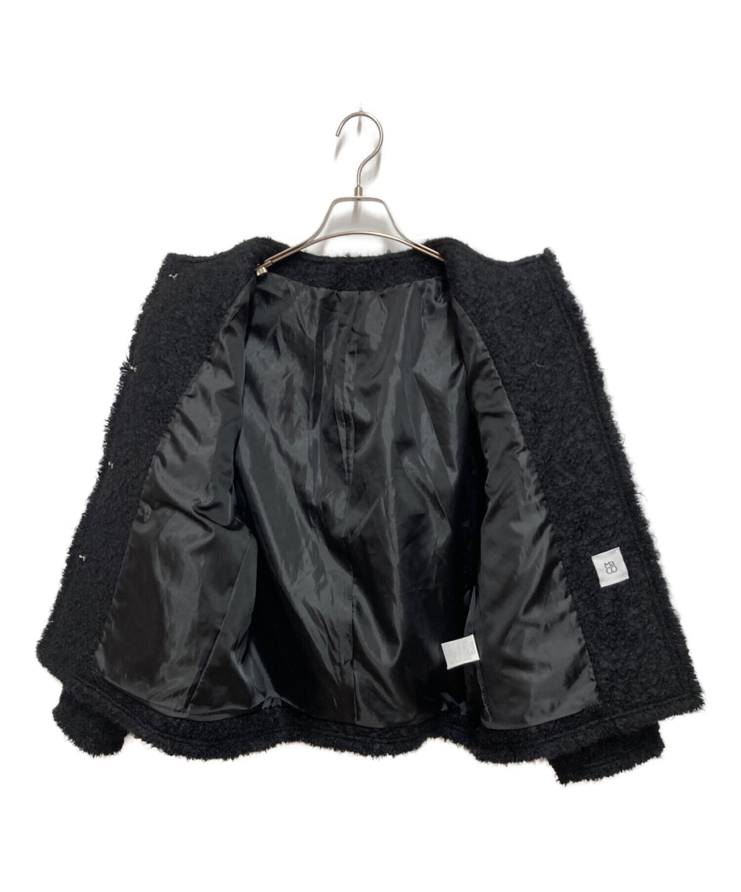 MaCO マコ BETTY JAKET ジャケット チェック 赤 黒 白 ジャケット  