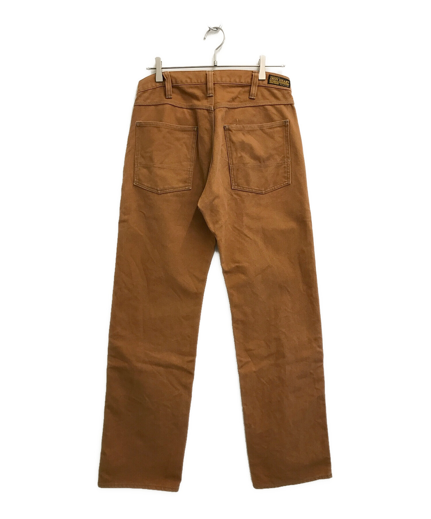 アイアンハート ダブルニーロガーパンツ ダック アイアンハート