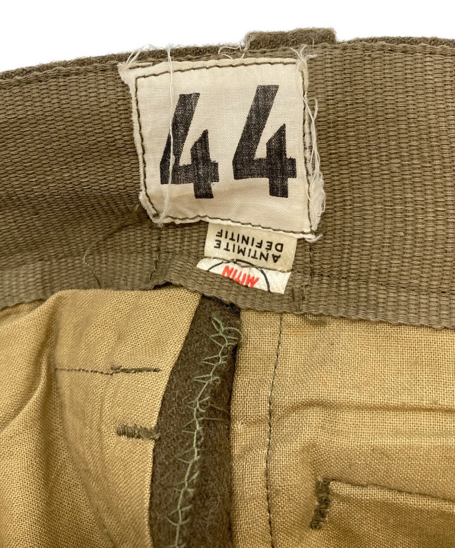 中古・古着通販】French Army (フランス軍) M52ヘビーウールトラウザー 