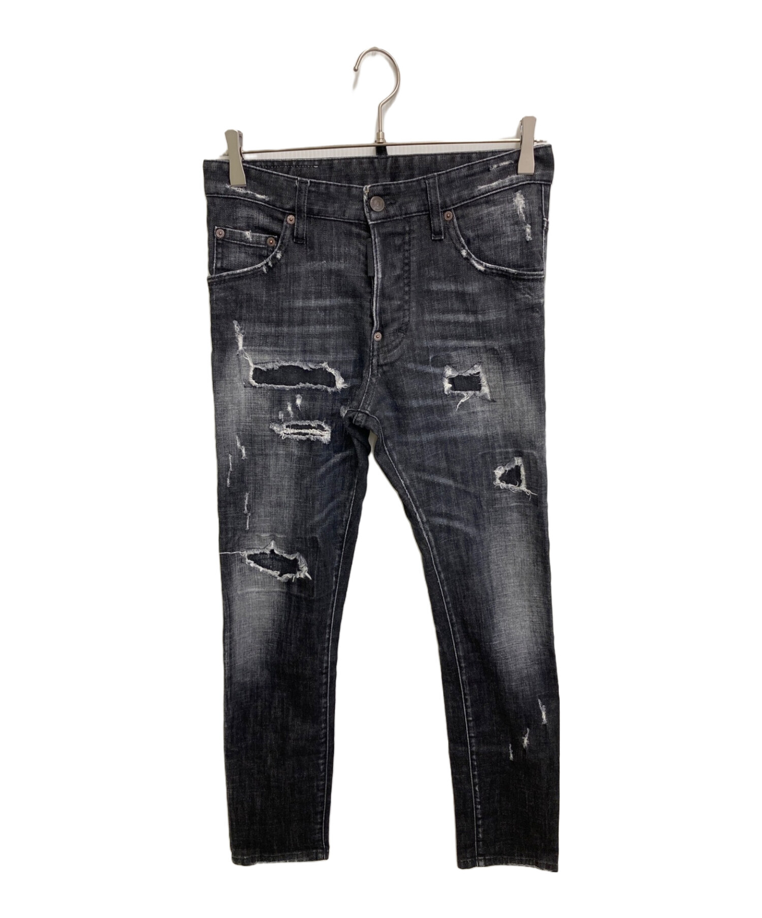 中古・古着通販】DSQUARED2 (ディースクエアード) クラッシュリペア  