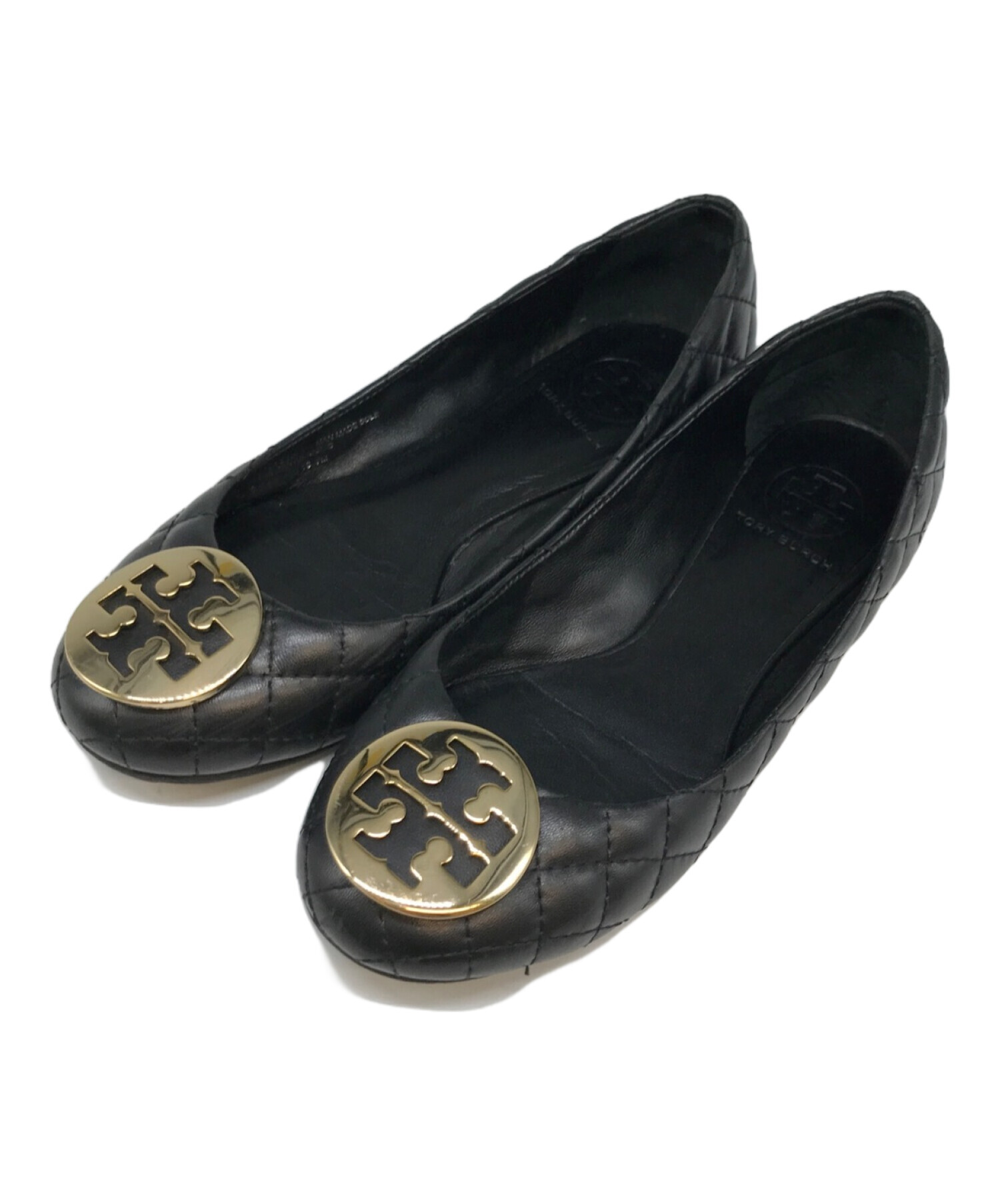 中古・古着通販】TORY BURCH (トリーバーチ) レザーキルティング 