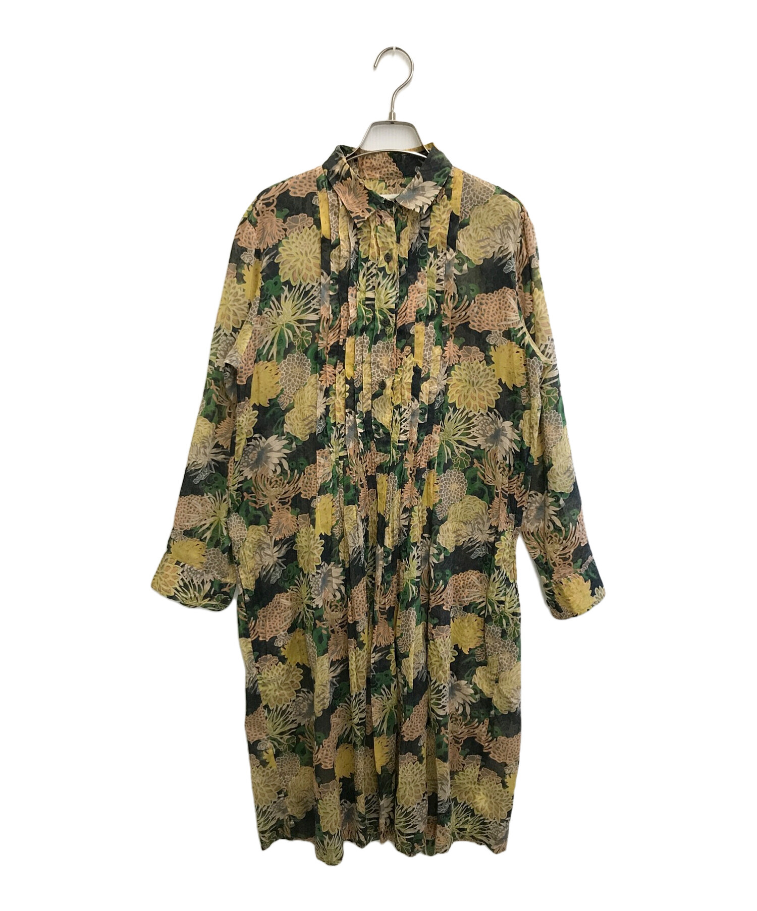 中古・古着通販】DRIES VAN NOTEN (ドリスヴァンノッテン) 花柄シアー  