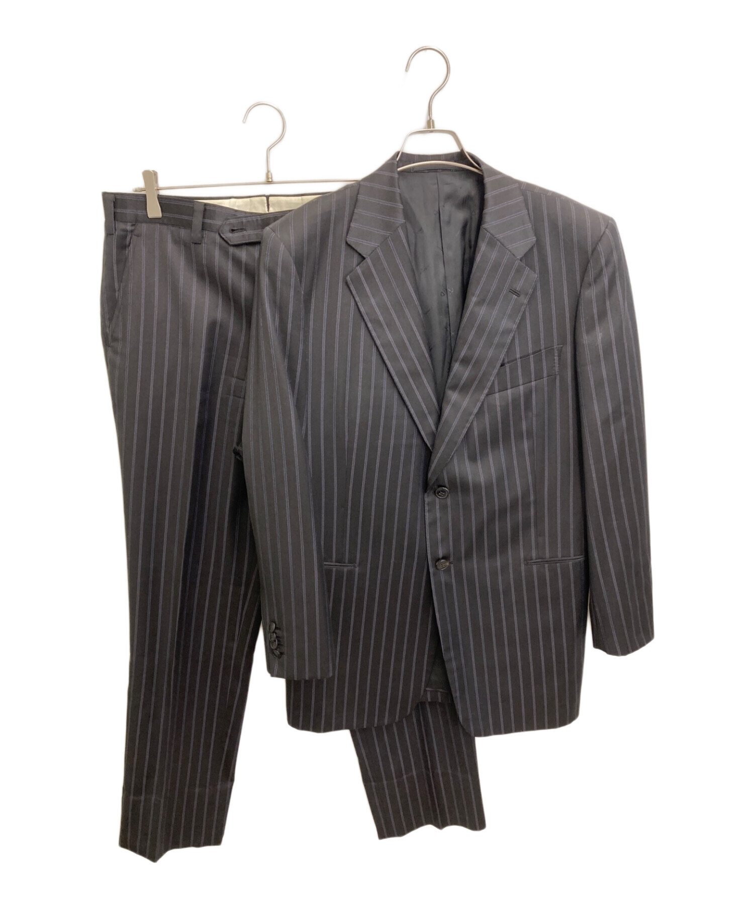 中古・古着通販】DORMEUIL (ドーメル) セットアップスーツ ネイビー 