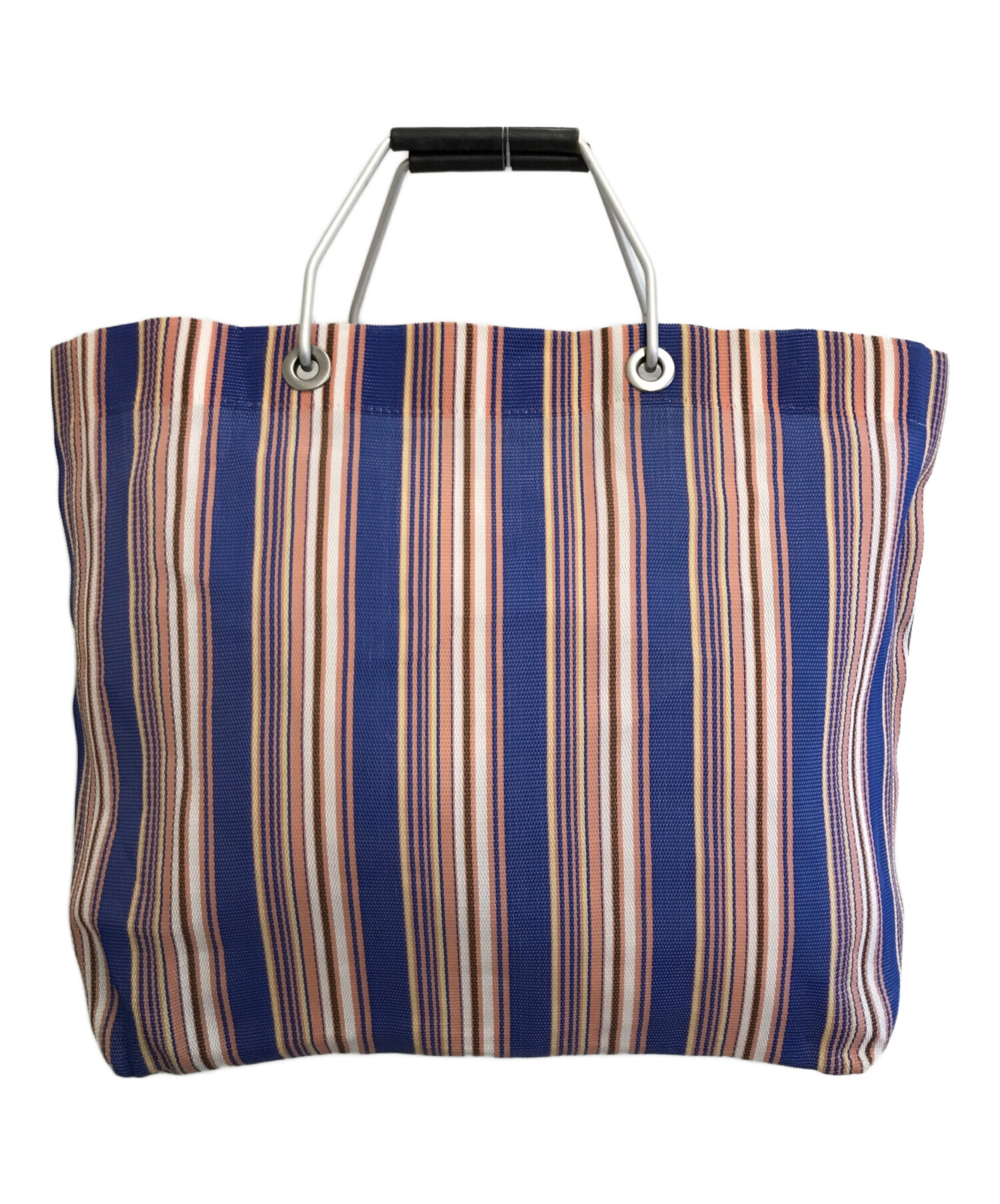 新品 MARNI FLOWER CAFE ストライプバッグ ラッカーレッド（☆ MARNI  