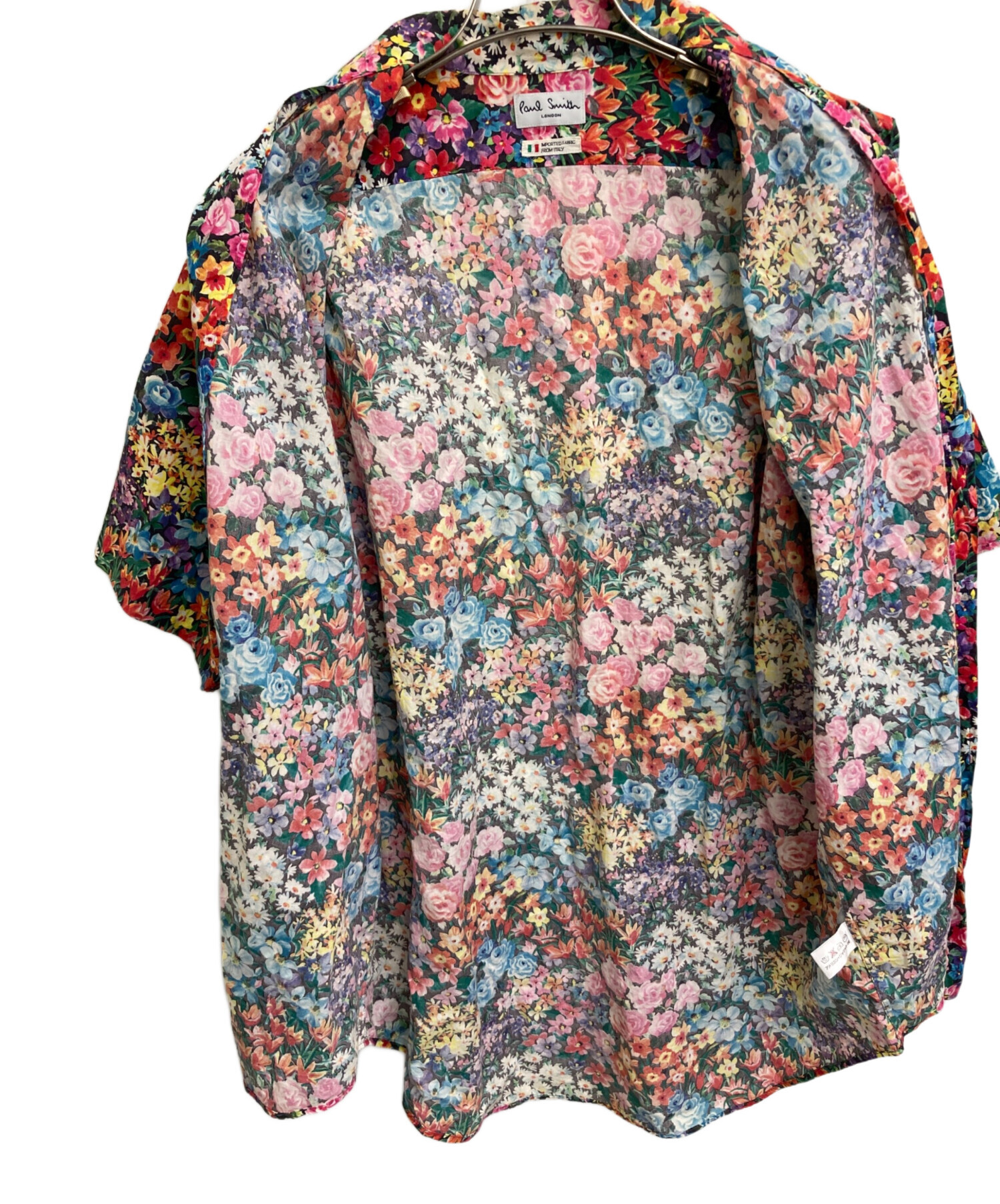 ポールスミス ロンドン リバティ フローラル 花柄シャツ 日本製 メンズ