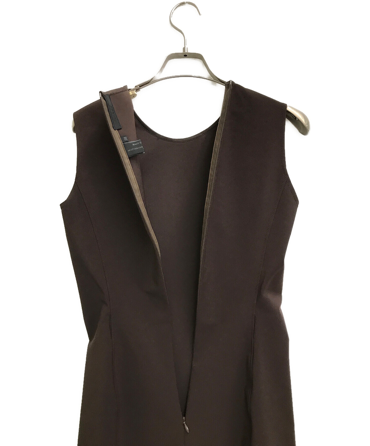 希少 PRADA 上質 ノースリーブ サマー ワンピース 38 希少 PRADA 上質 ノースリーブ サマー ワンピース 38