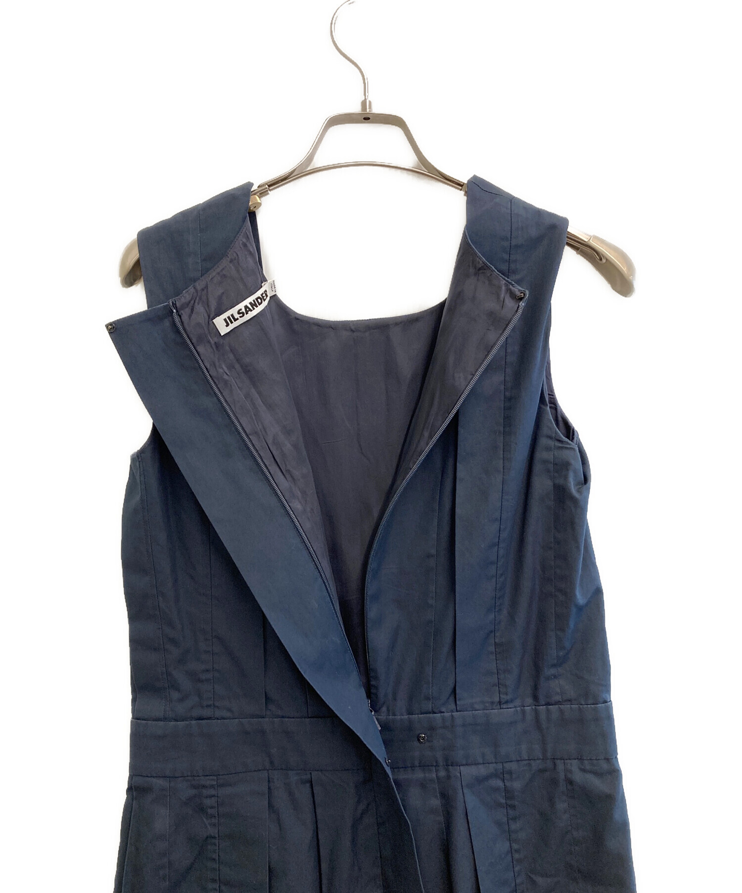 中古・古着通販】JIL SANDER (ジルサンダー) ノースリーブワンピース 