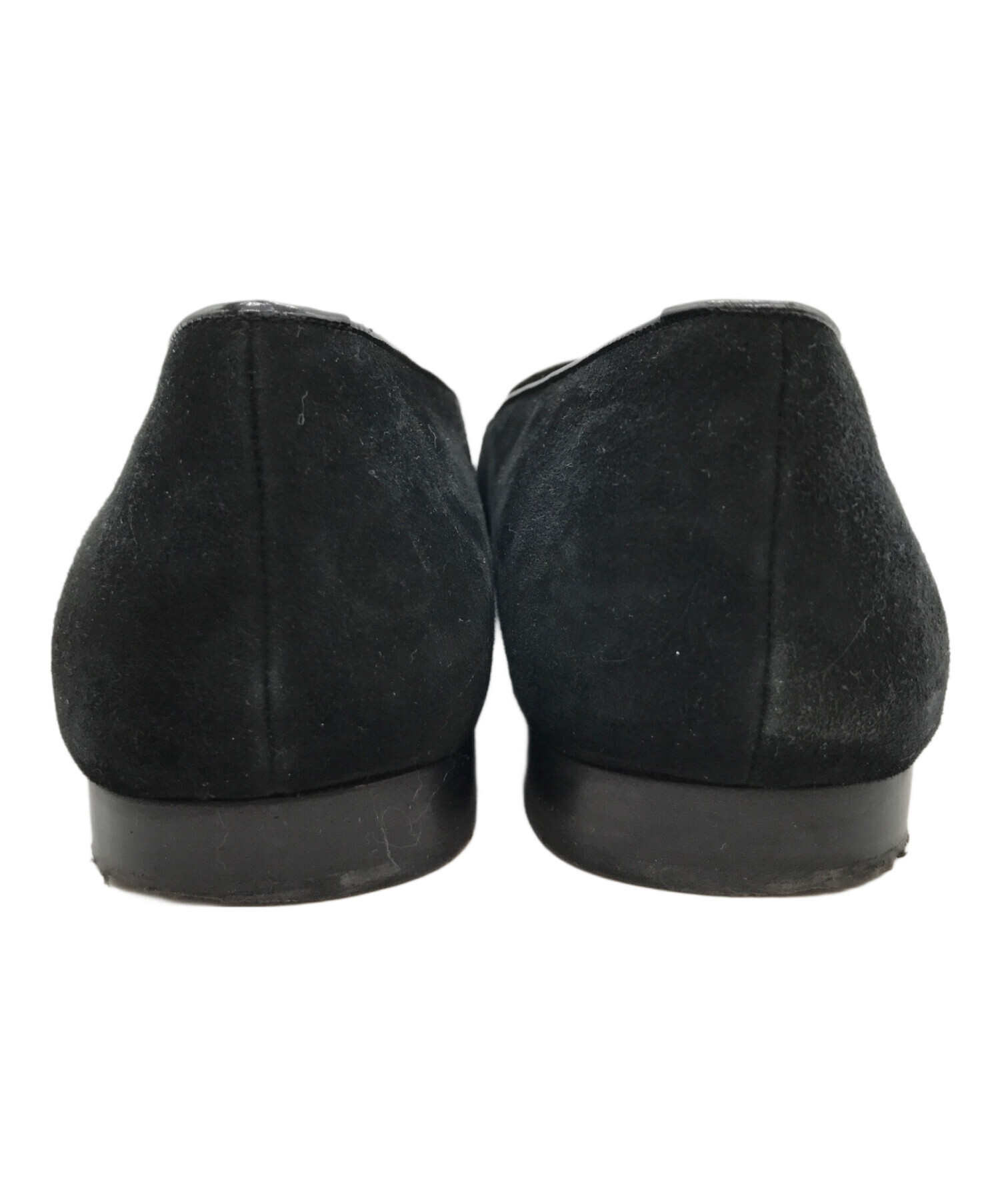 中古・古着通販】GUCCI (グッチ) スクエアトゥスウェードローファー 