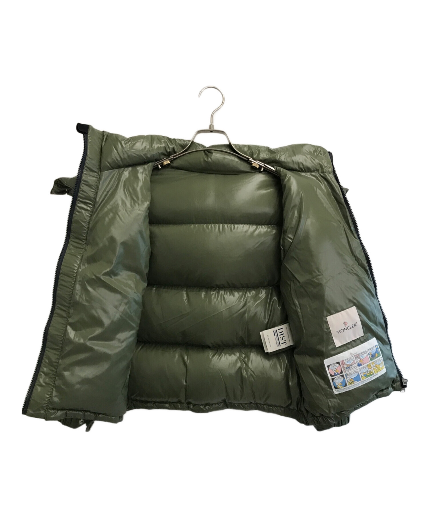 中古・古着通販】MONCLER (モンクレール) ダウンジャケット オリーブ 