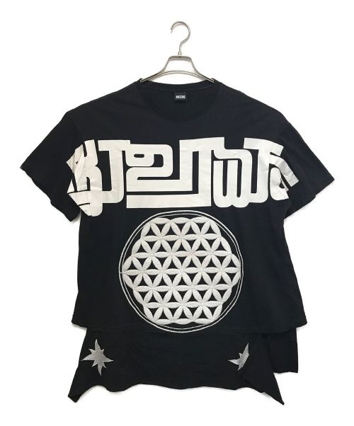 【中古・古着通販】KTZ (ケーティーゼット) Tシャツ ブラック