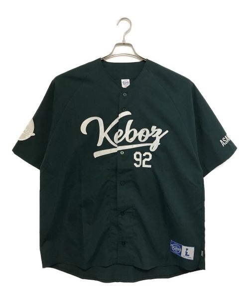 中古・古着通販】KEBOZ (ケボズ) ベースボールシャツ グリーン サイズ 