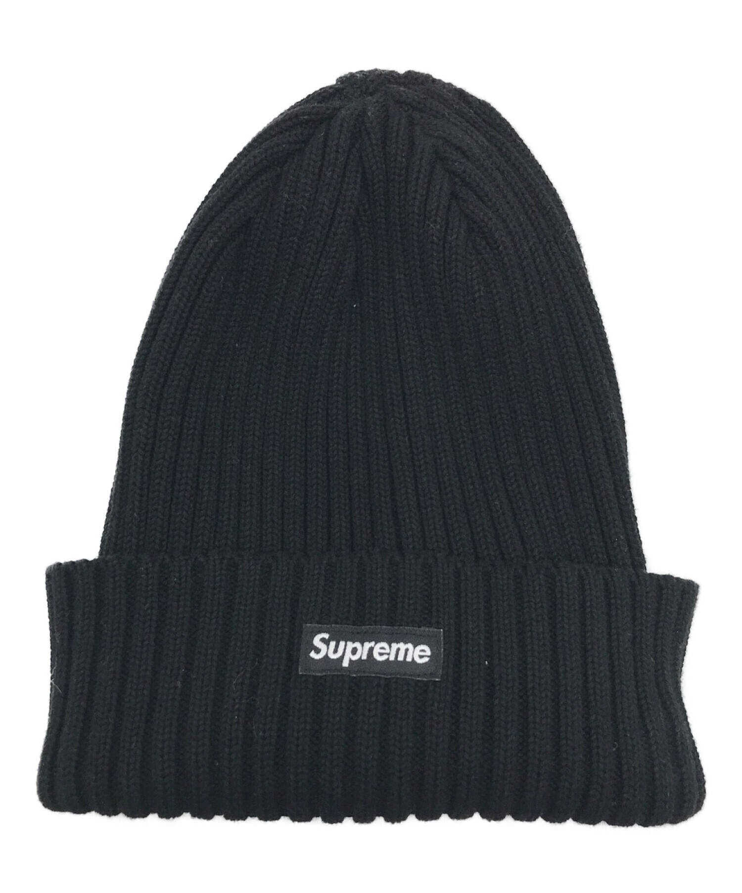 【新品・未使用】supreme シュプリーム ニット帽 ブラック