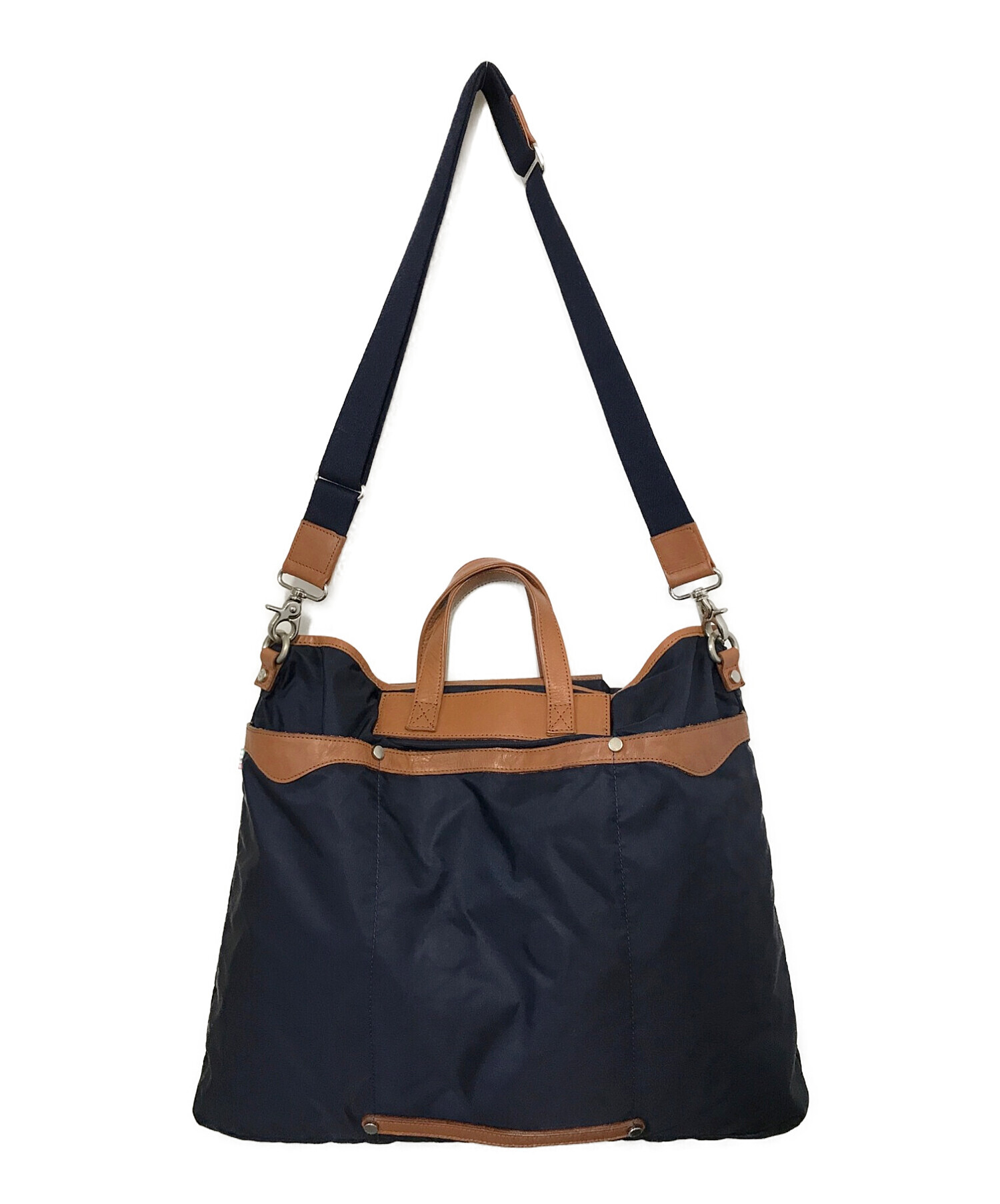 ジャコモヴァレンティーニ トートバッグ (ショルダー付) POXSENTE 01 ネロ×ネロ(99-99) 並行輸入品 ジャコモヴァレンティーニ トートバッグ（ショルダー付き