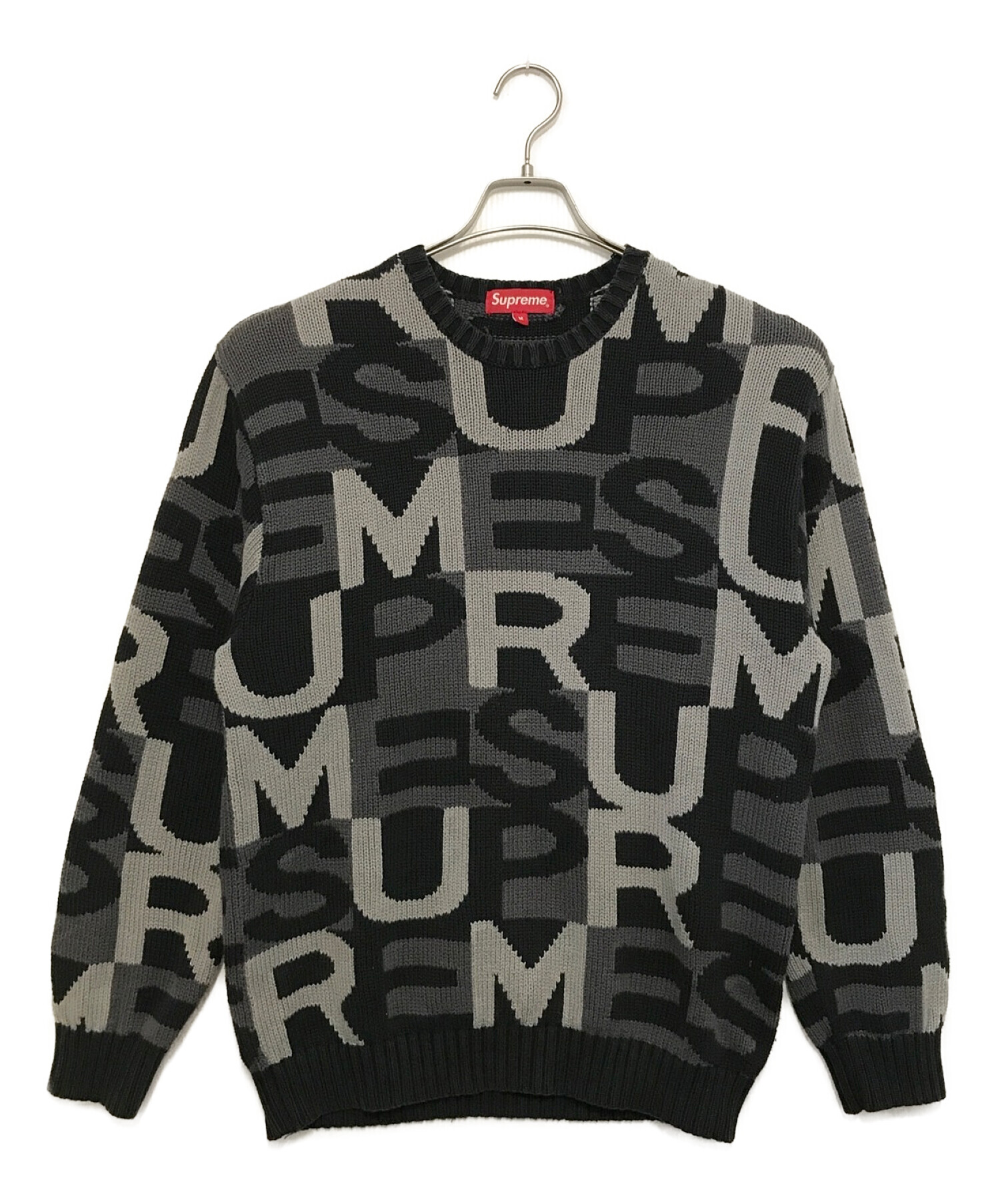 supreme big letters sweater  Ssize