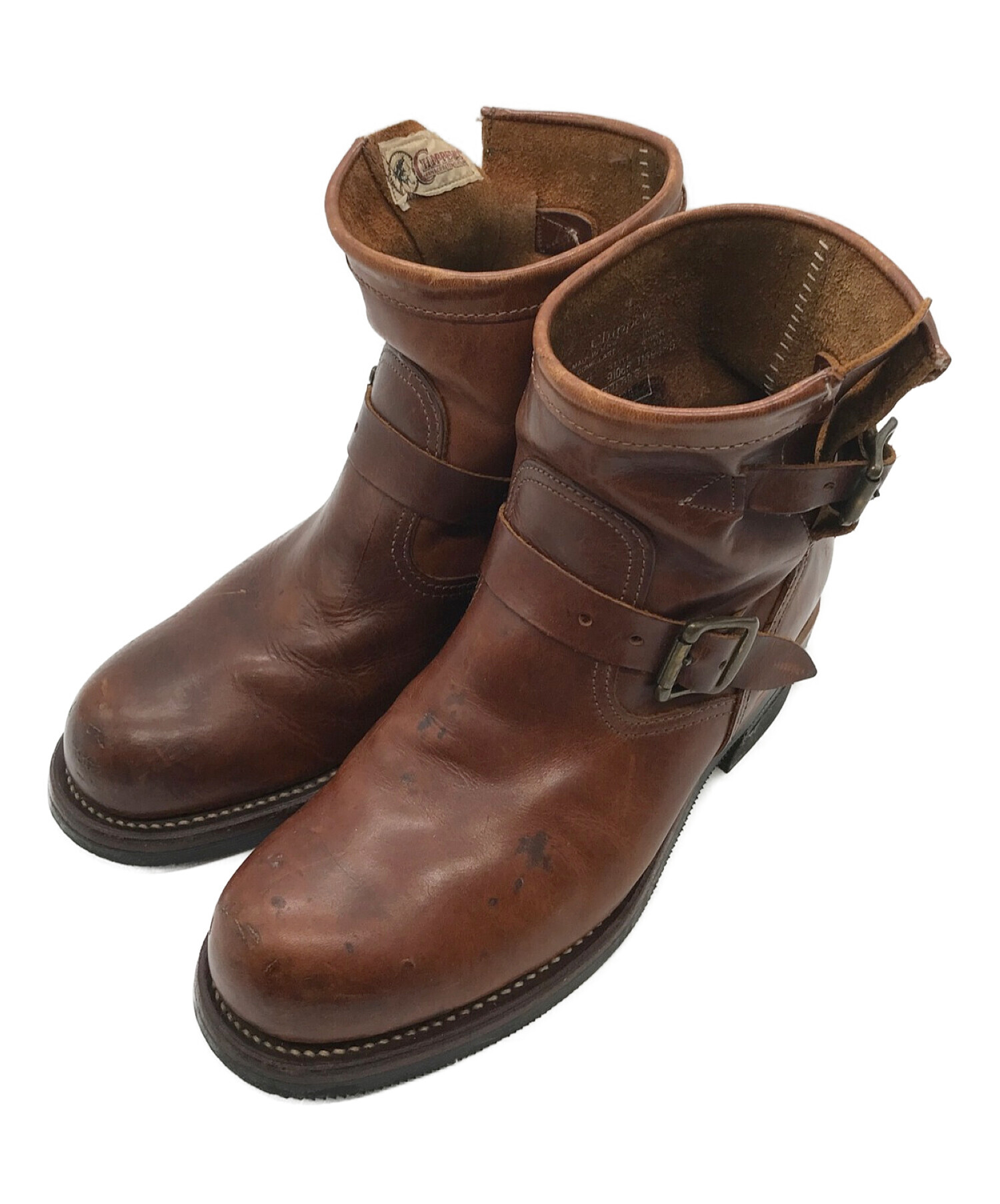 中古・古着通販】CHIPPEWA (チペワ) エンジニアブーツ ブラウン サイズ 