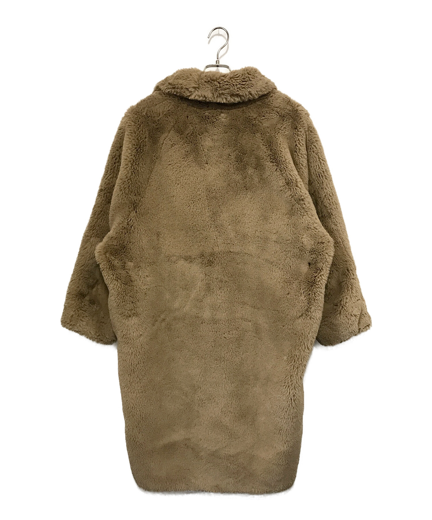 中古・古着通販】THINK FUR (シンクファー) Eco Fur Tailored Coat 