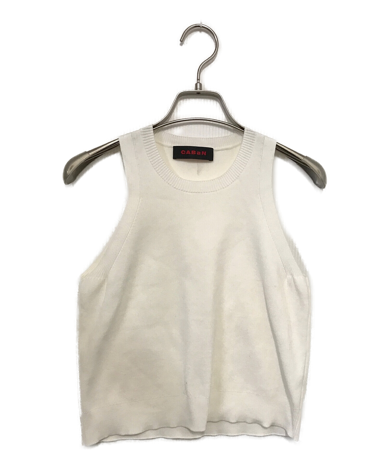 CABaN コットンポリエステル アメリカンスリーブクロップドプルオーバー