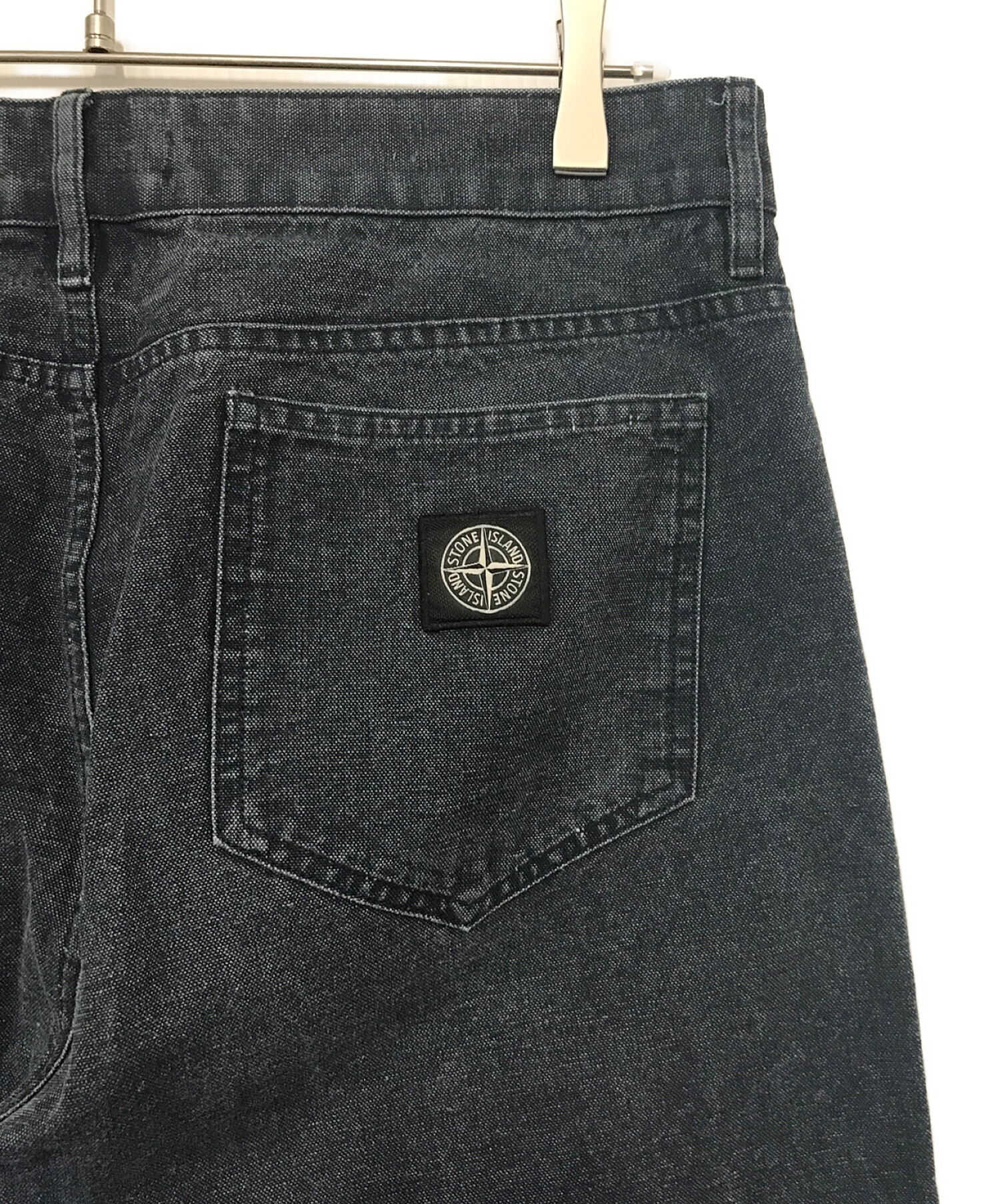 中古・古着通販】STONE ISLAND (ストーンアイランド) テーパードデニム  