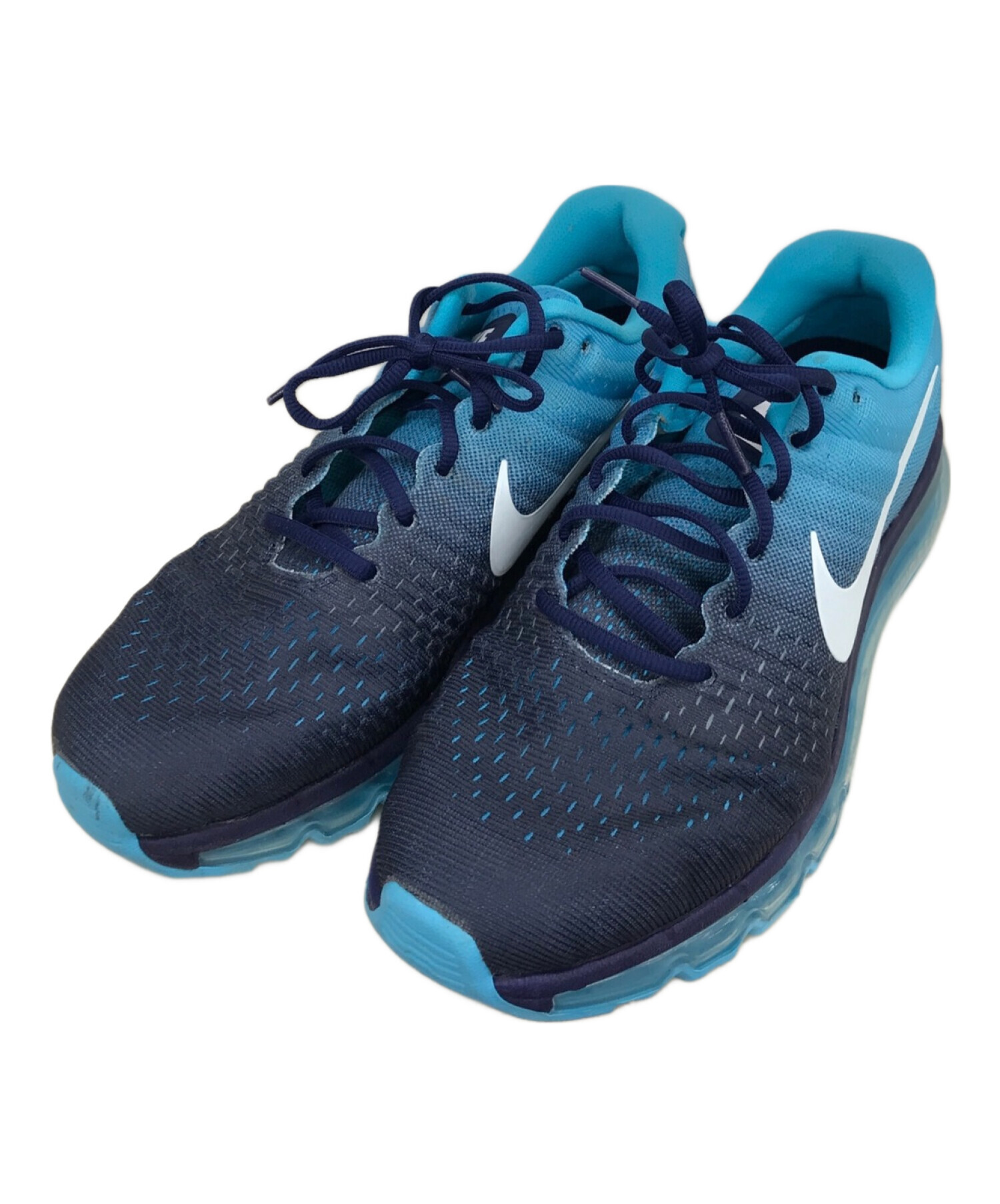 中古・古着通販】NIKE (ナイキ) ハイカットスニーカー スカイブルー 