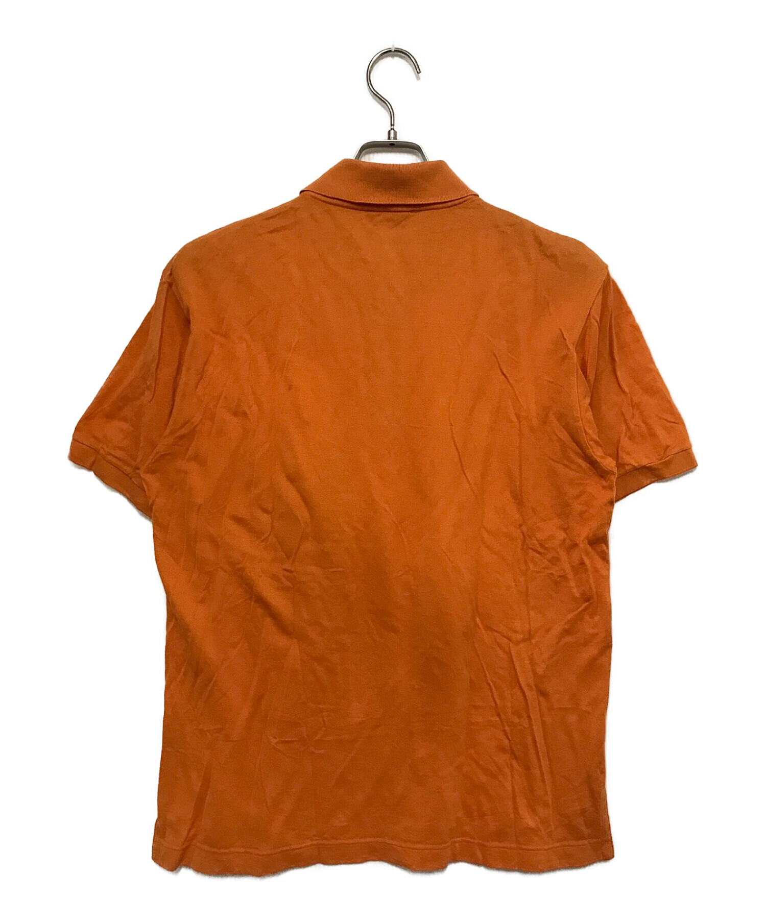 中古・古着通販】HERMES (エルメス) ポロシャツ オレンジ サイズ:M