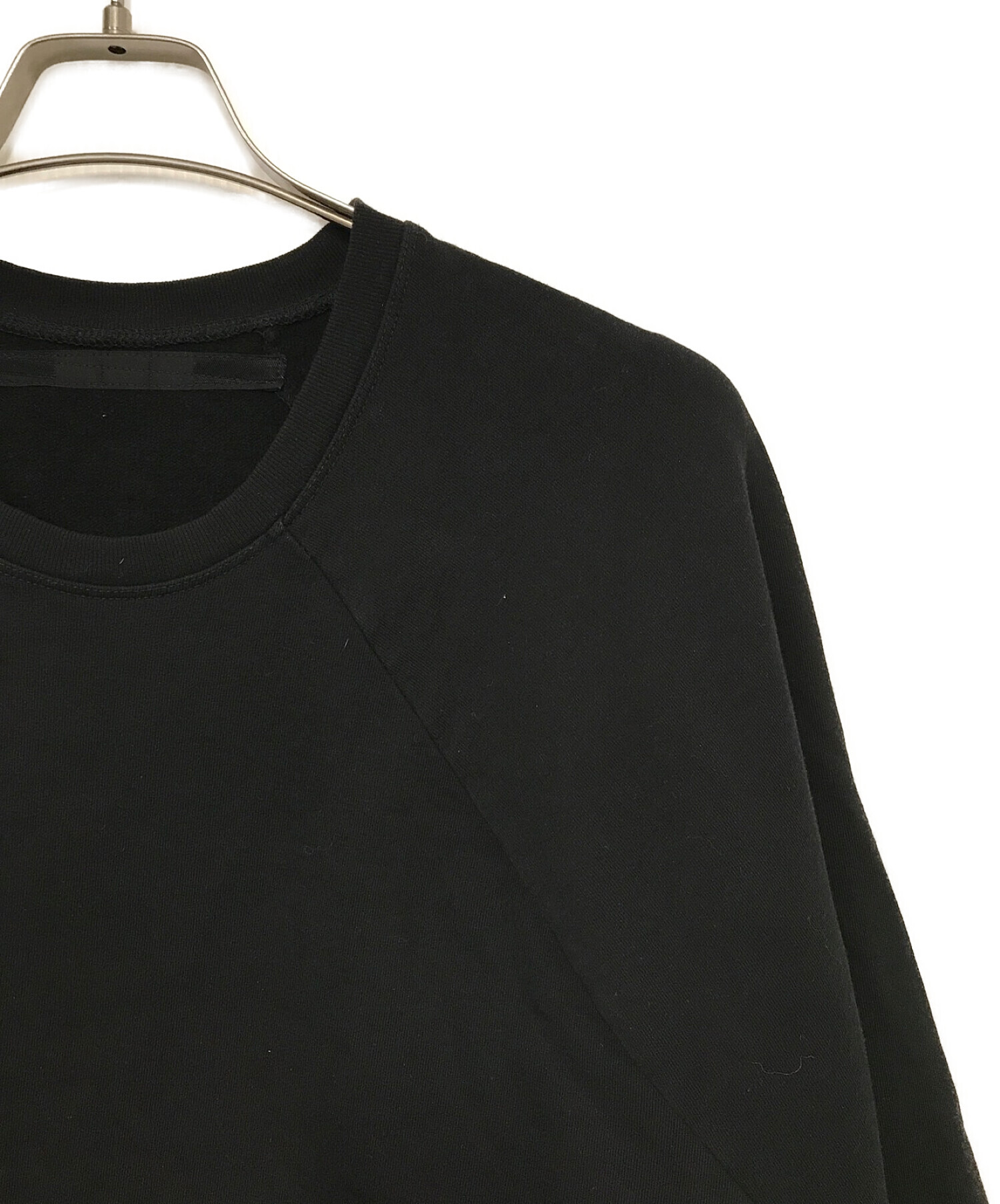 NILoS (ニルズ) Slashing Sweat Shirt ブラック サイズ:2