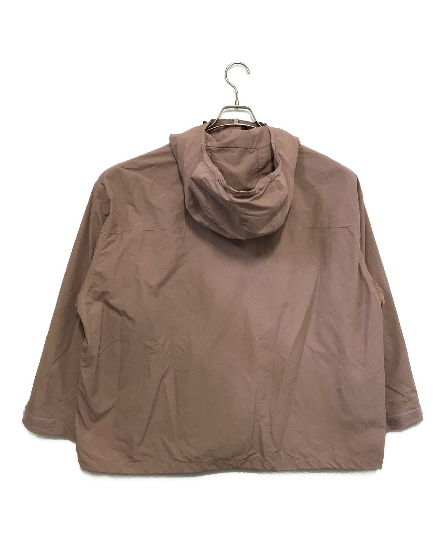 中古・古着通販】KEBOZ (ケボズ) NYLON HOODIE JACKET ピンク サイズ 