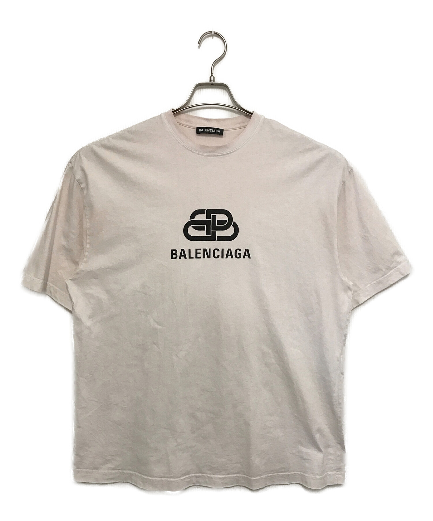 BALENCIAGA (バレンシアガ) BB Logo Tee ホワイト サイズ:XS