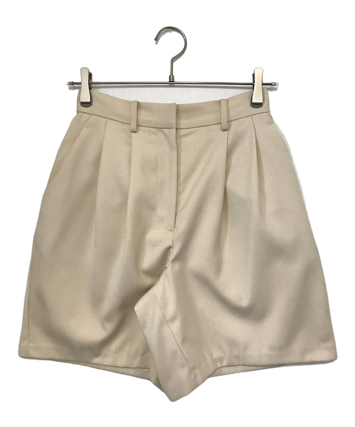 CLANE two tuck half pantsショートパンツ CLANE TWO TUCK HALF PANTS