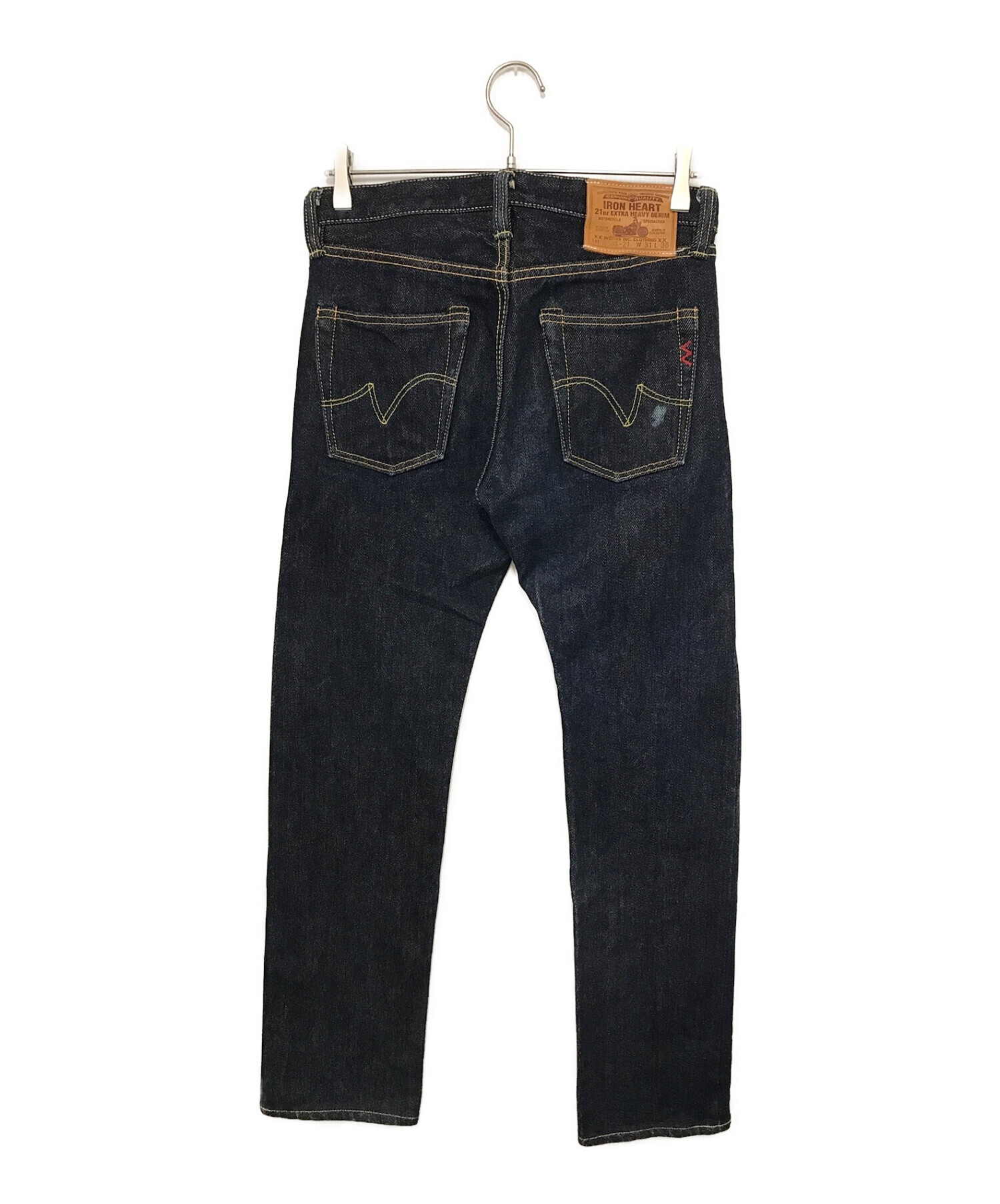 IRON HEART 21oz セルビッチデニム旧モデル634S W31