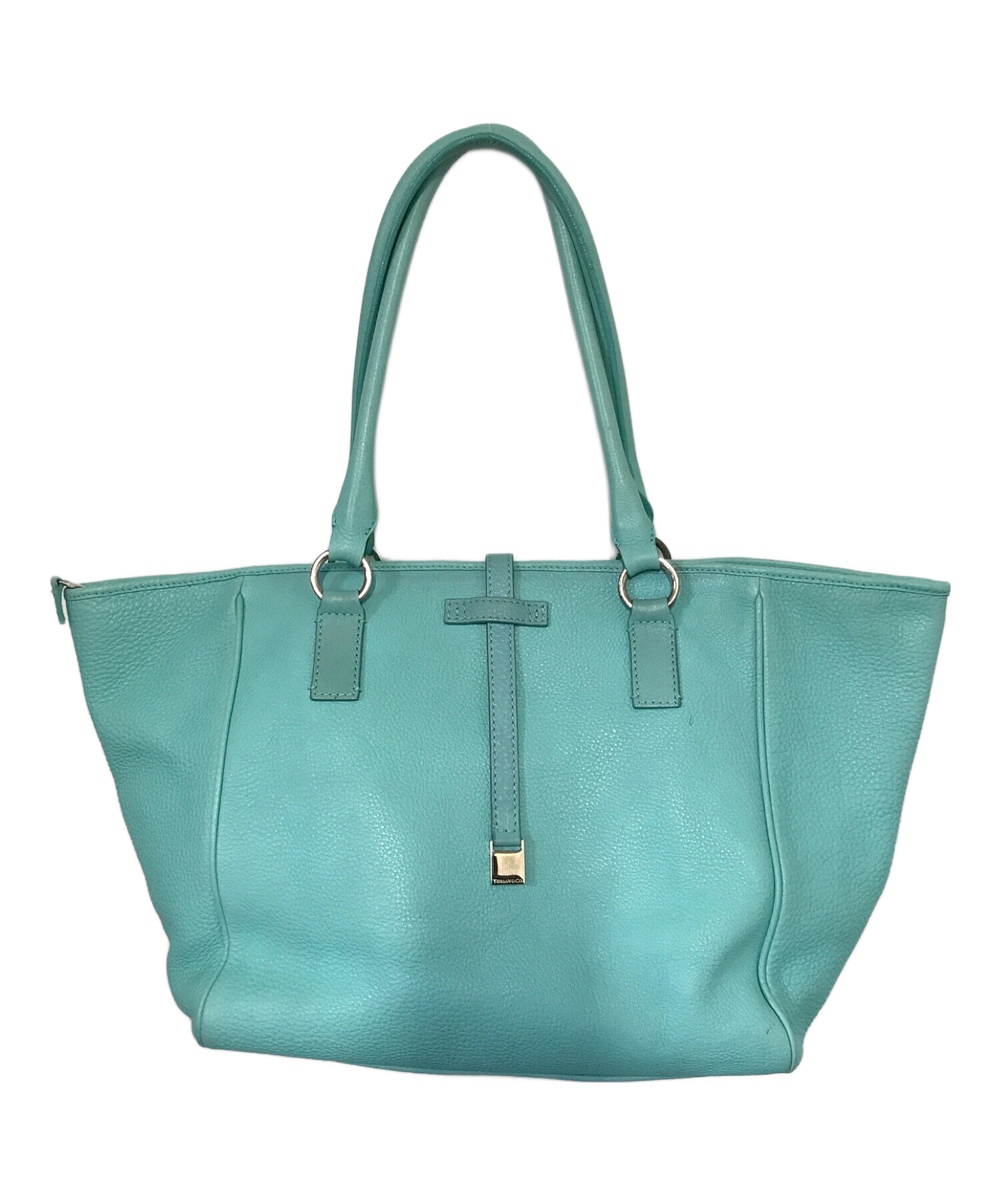 中古・古着通販】TIFFANY & Co. (ティファニー) レザートートバッグ  
