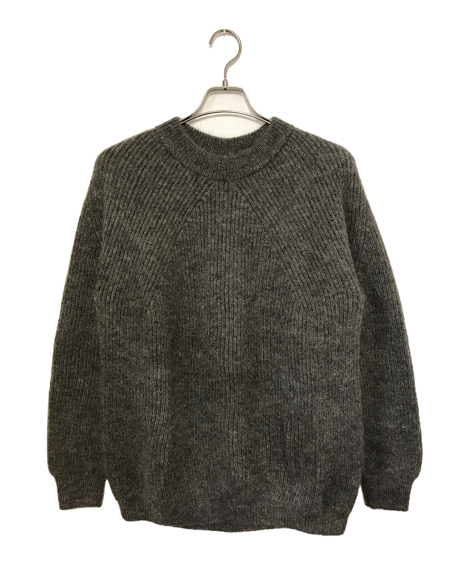 中古・古着通販】BATONER (バトナ―) BATONER MOHAIR CREW NECK KNIT 