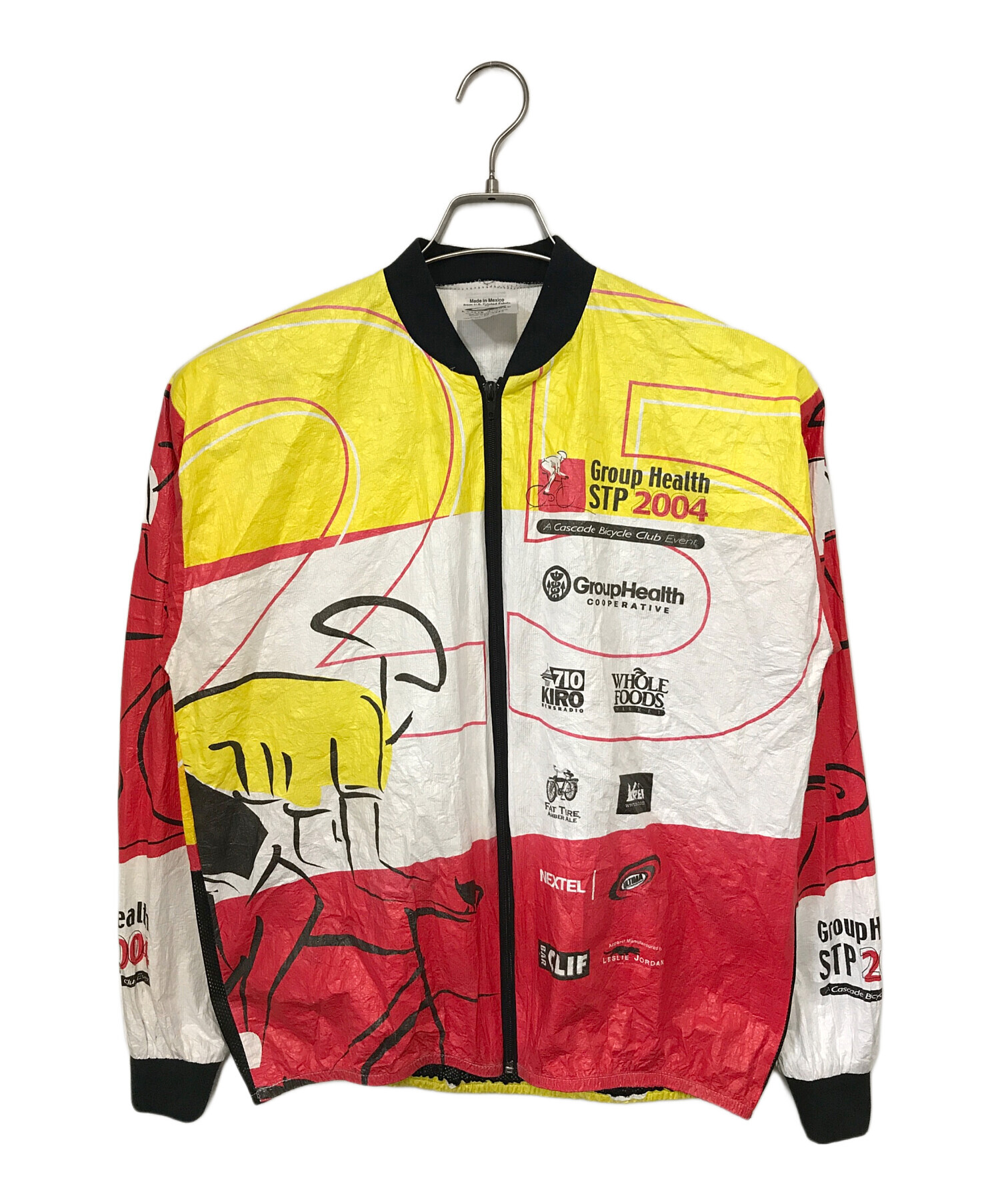 LESLIE JORDAN/ペーパージャケット/L/マルチカラー/総柄/地球儀柄