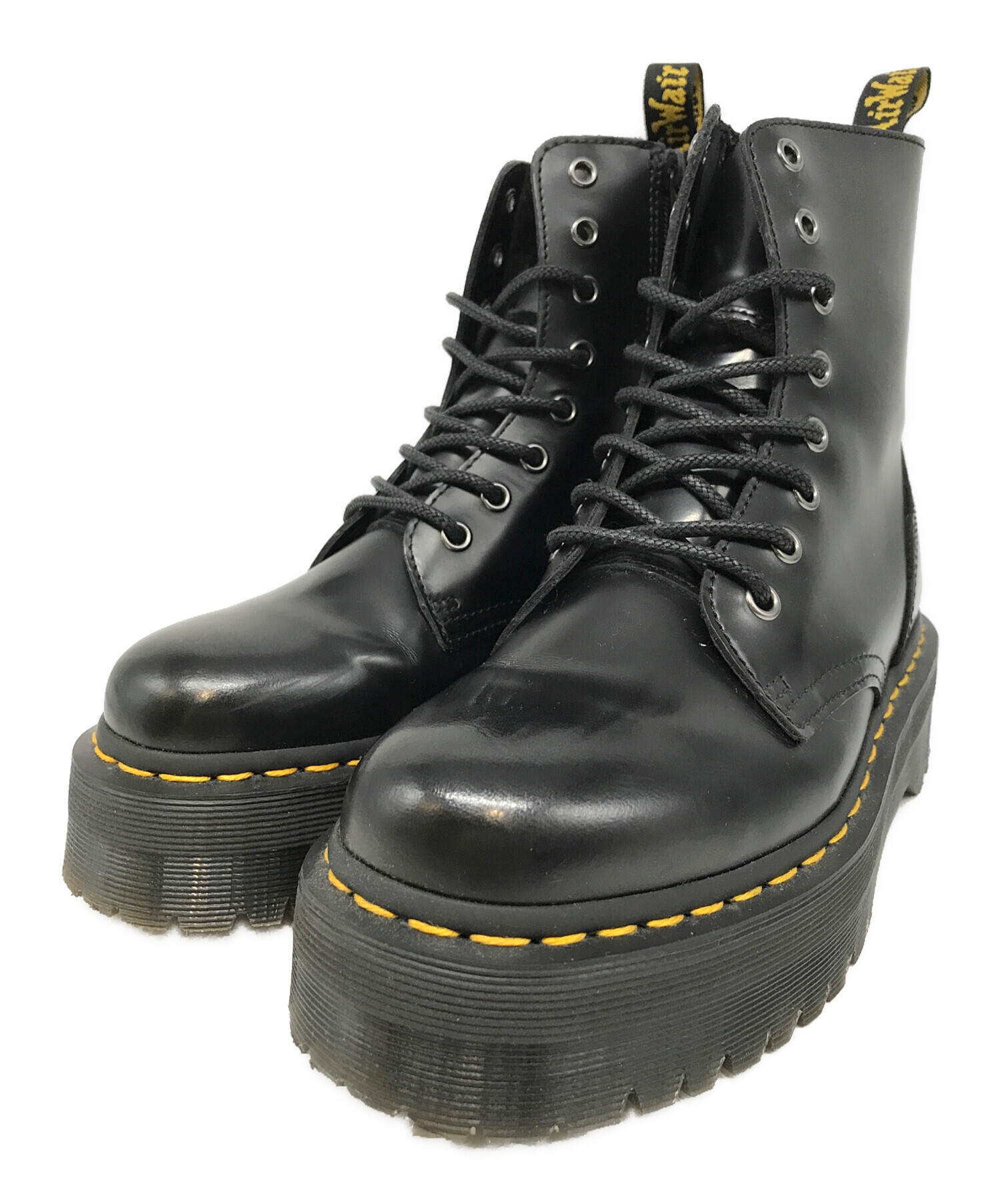Dr.Martens 屈し ドクターマーチン JADON 厚底 UK4 ブラック