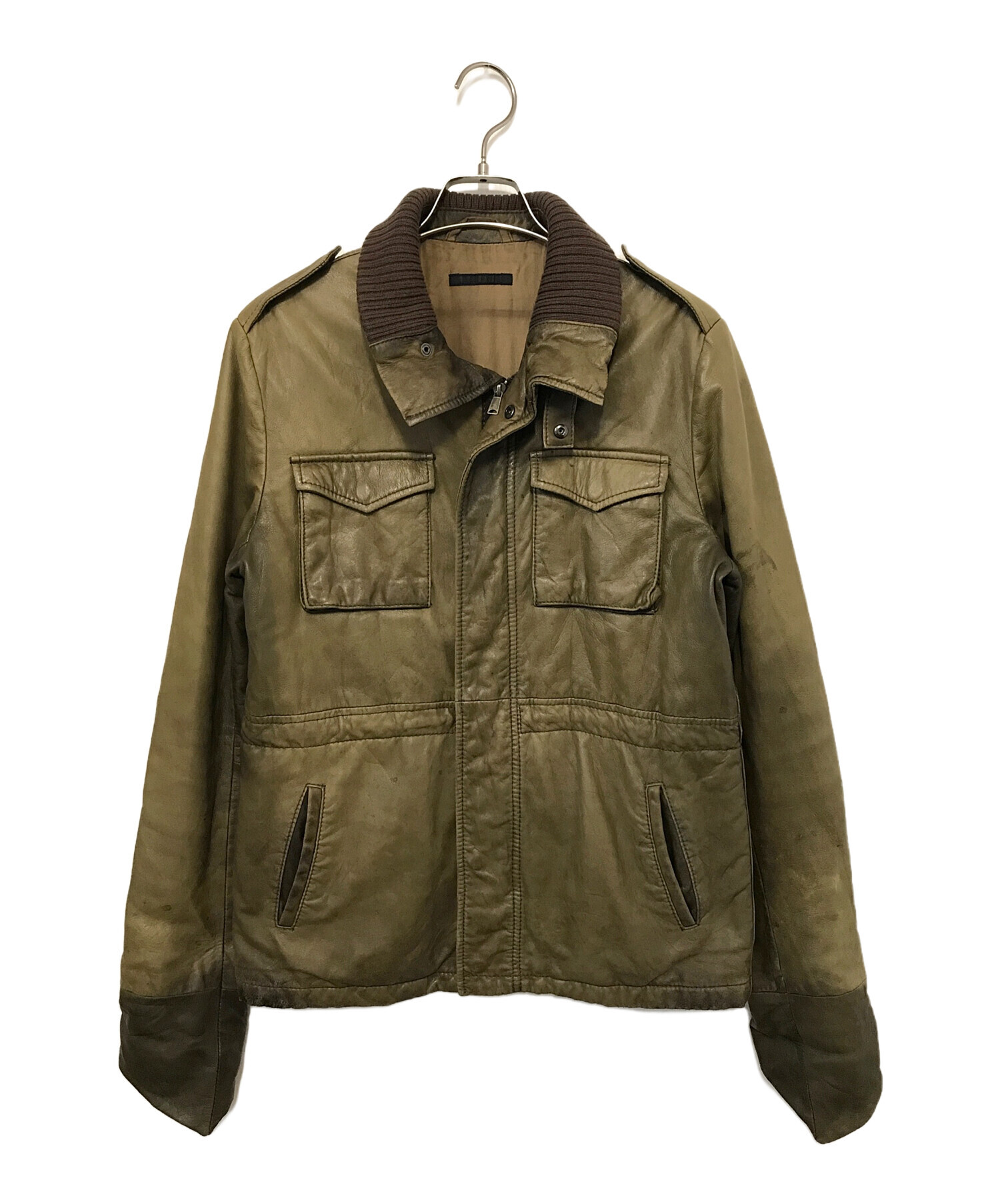 luva tram 革ジャケット