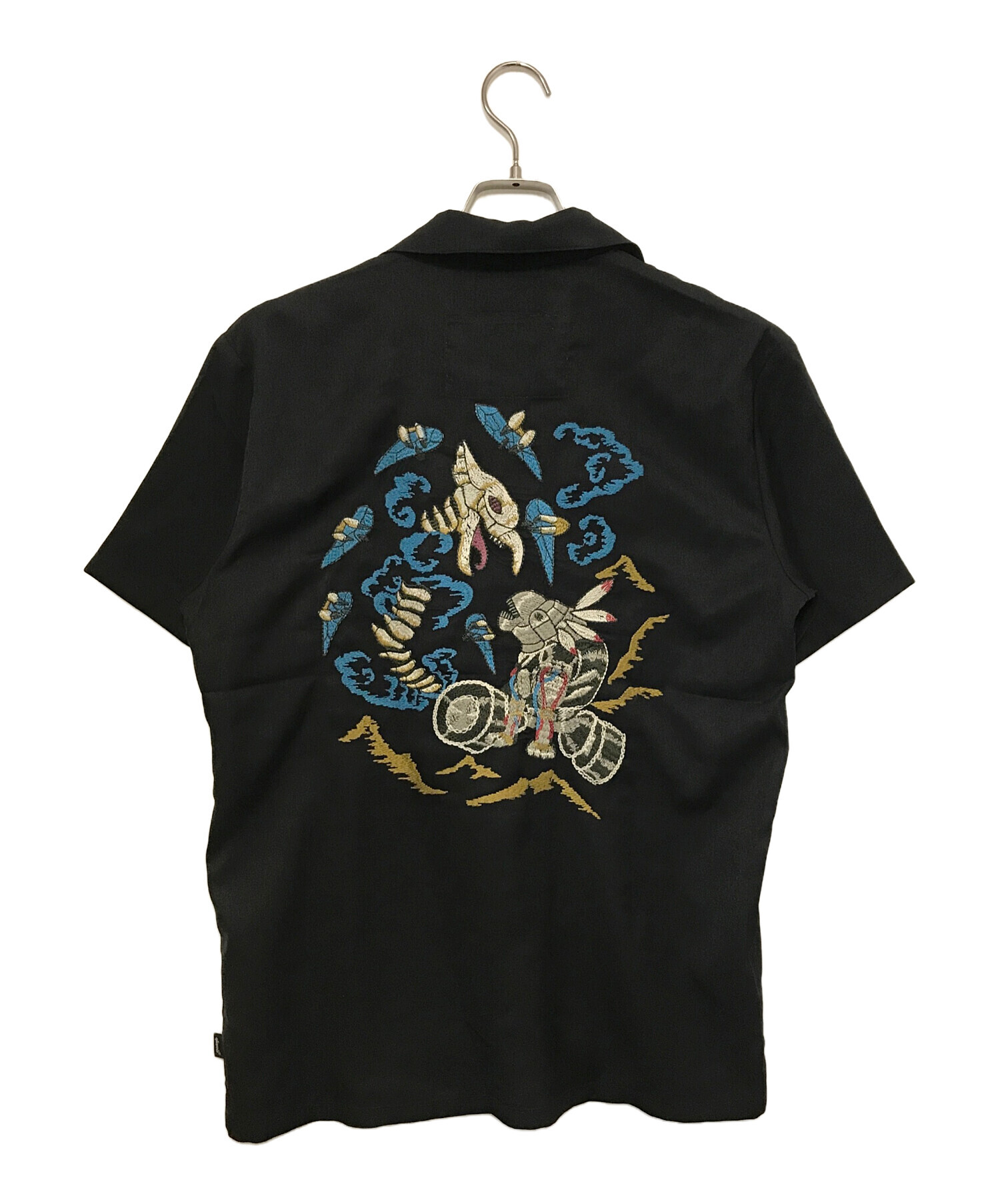 中古・古着通販】glamb (グラム) オープンカラーシャツ ブラック 