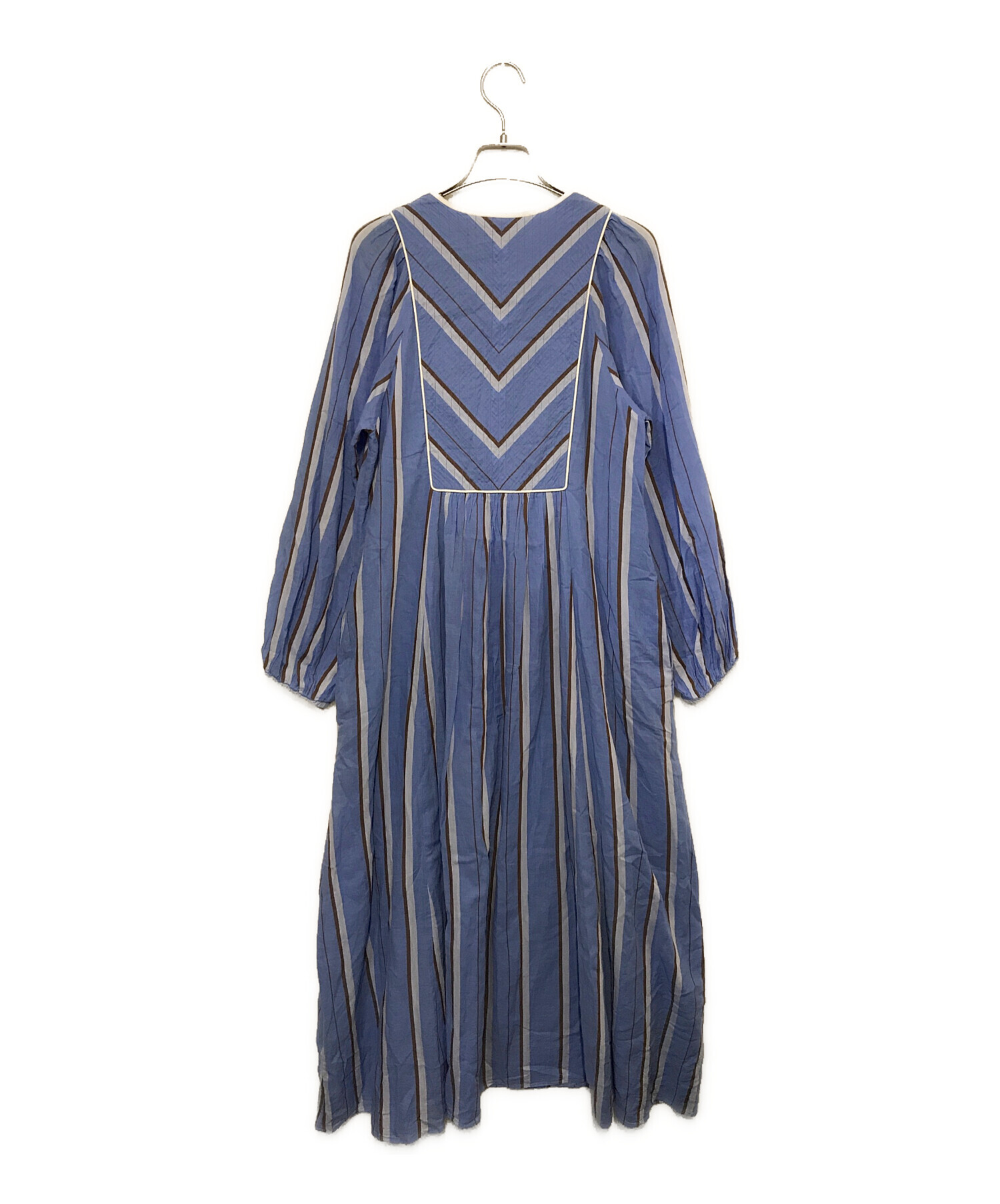 中古・古着通販】ne quittez pas (ヌキテパ) COTTON VOILE STRIPE  